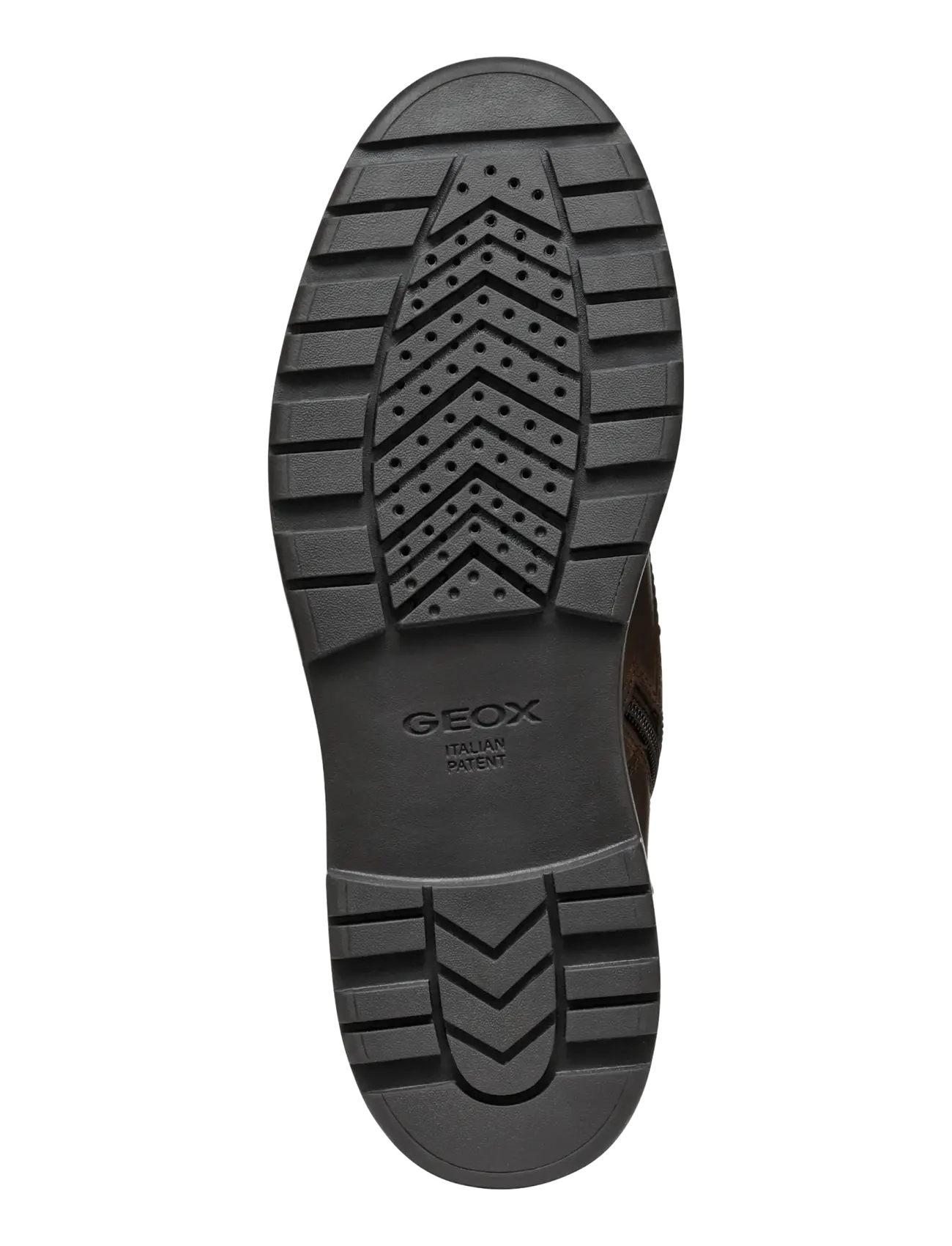 GEOX - U ANDALO C - kängor med snörning - coffee - 4