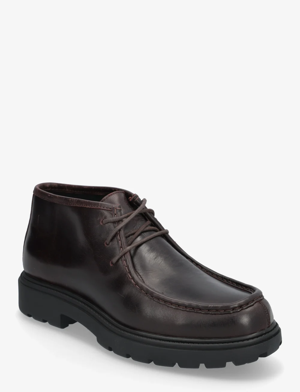 GEOX - U SPHERICA EC7 D - moc-toe boots - wine - 0