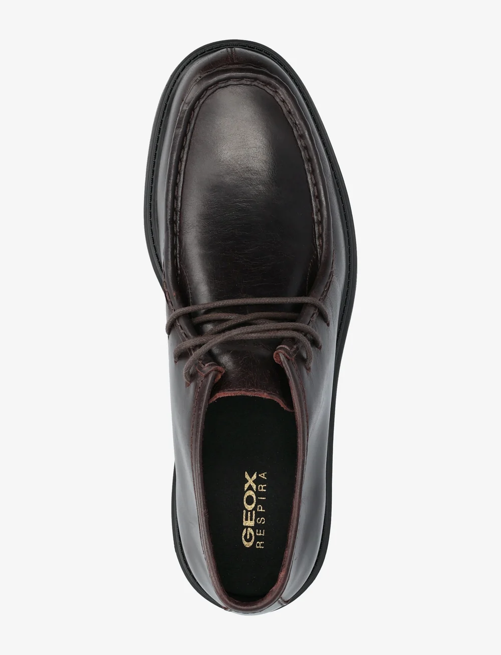 GEOX - U SPHERICA EC7 D - moc-toe boots - wine - 3