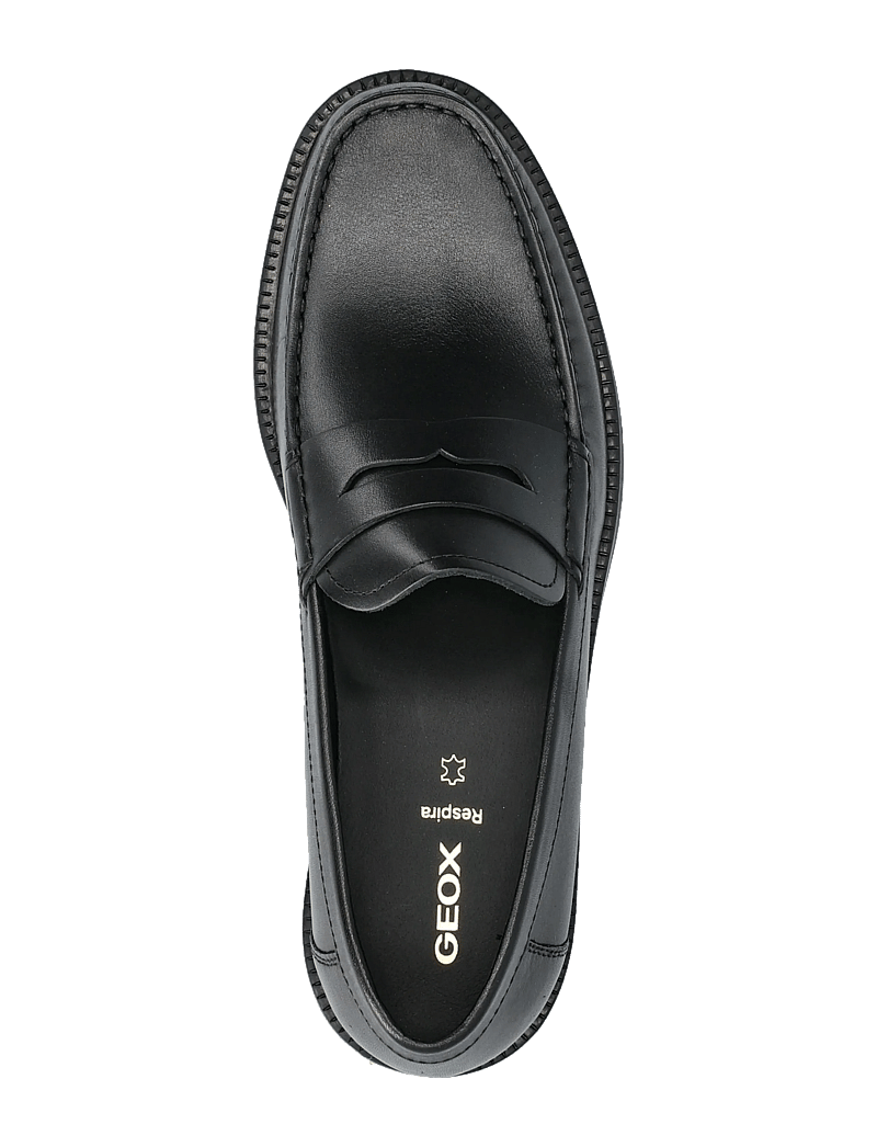 GEOX - U RECANATI D - moc toe skor - blk oxford - 3