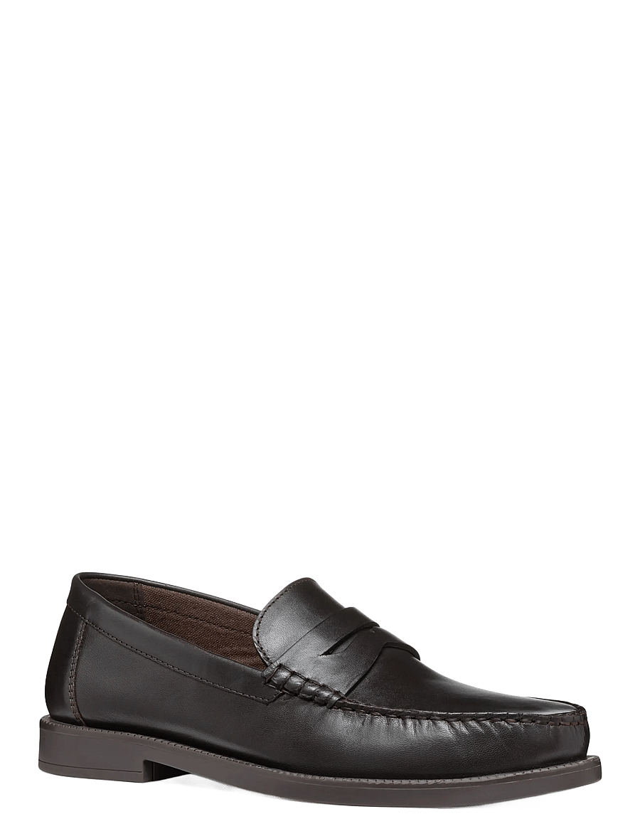 GEOX - U RECANATI D - moc toe skor - coffee - 0