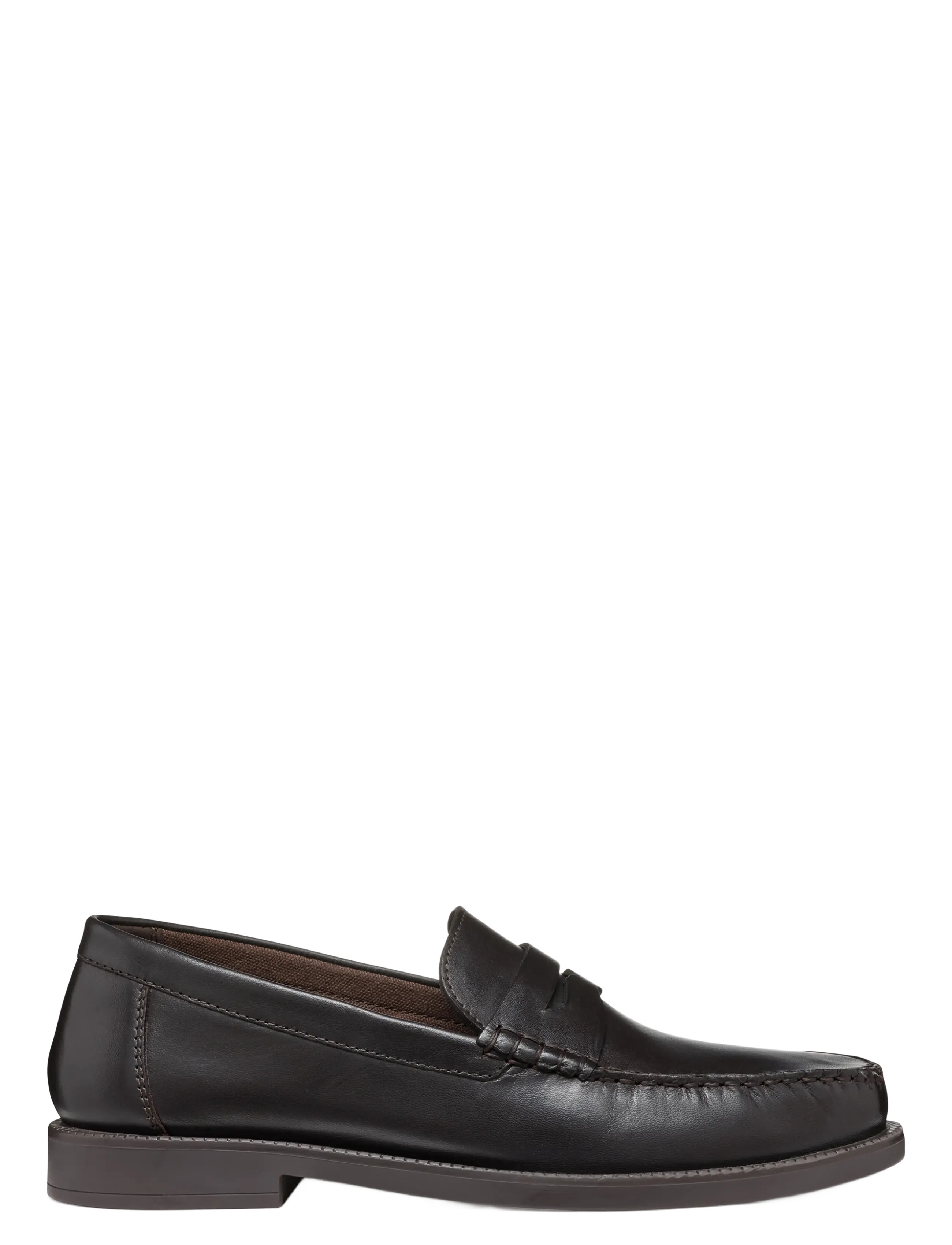 GEOX - U RECANATI D - moc toes - coffee - 1