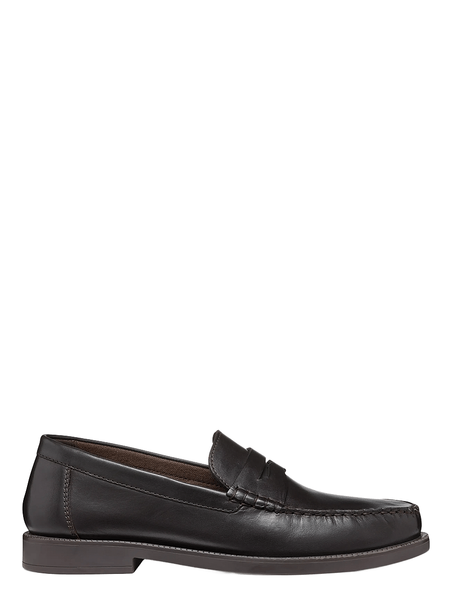 GEOX - U RECANATI D - moc toe skor - coffee - 1