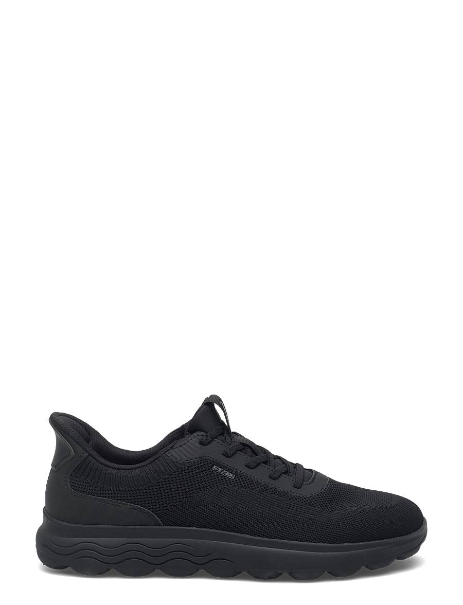 GEOX - U SPHERICA PLUS A - lave sneakers - black - 1