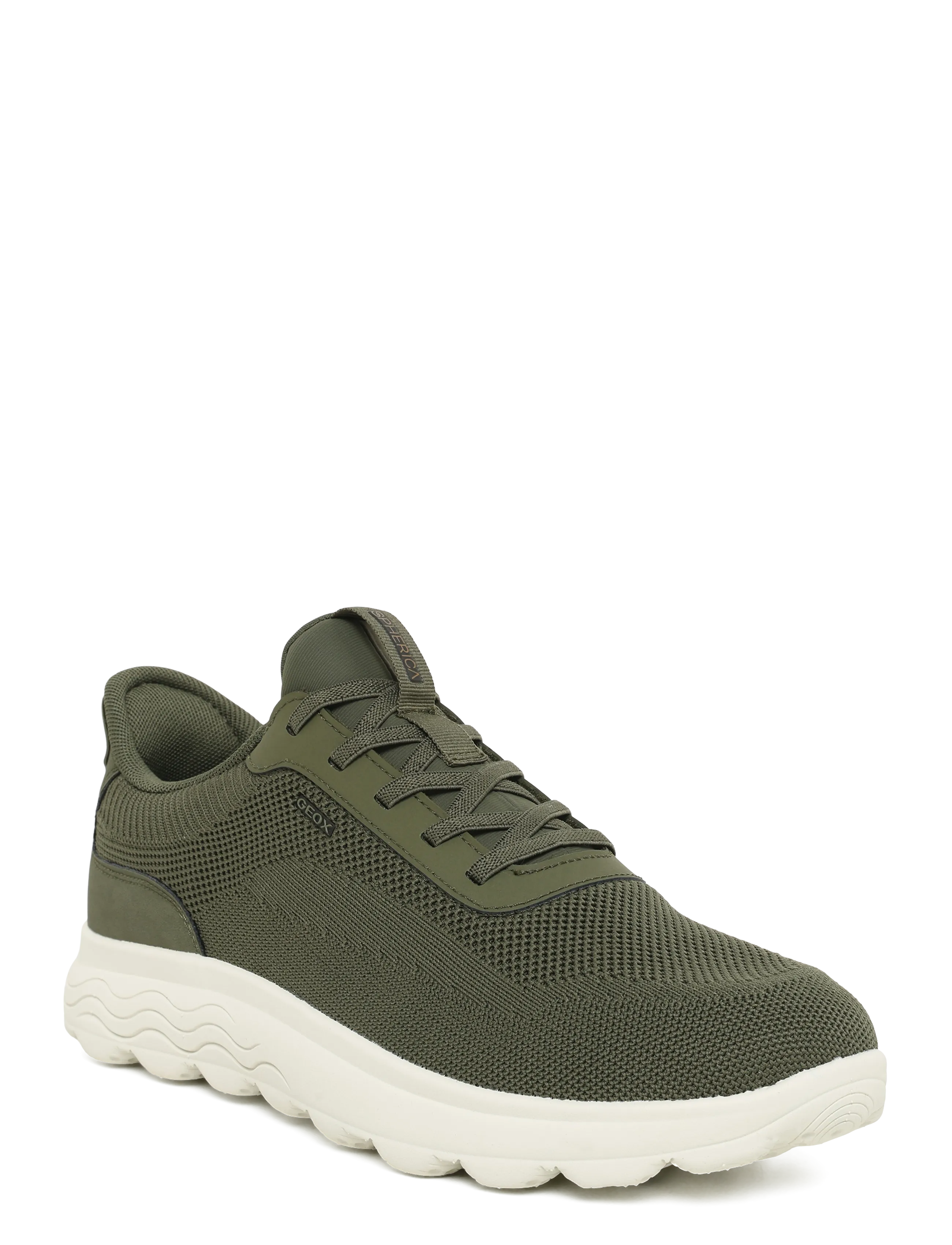 GEOX U Spherica Plus A, 41, Sneakers, Khakigrün - Low-top Männerswear