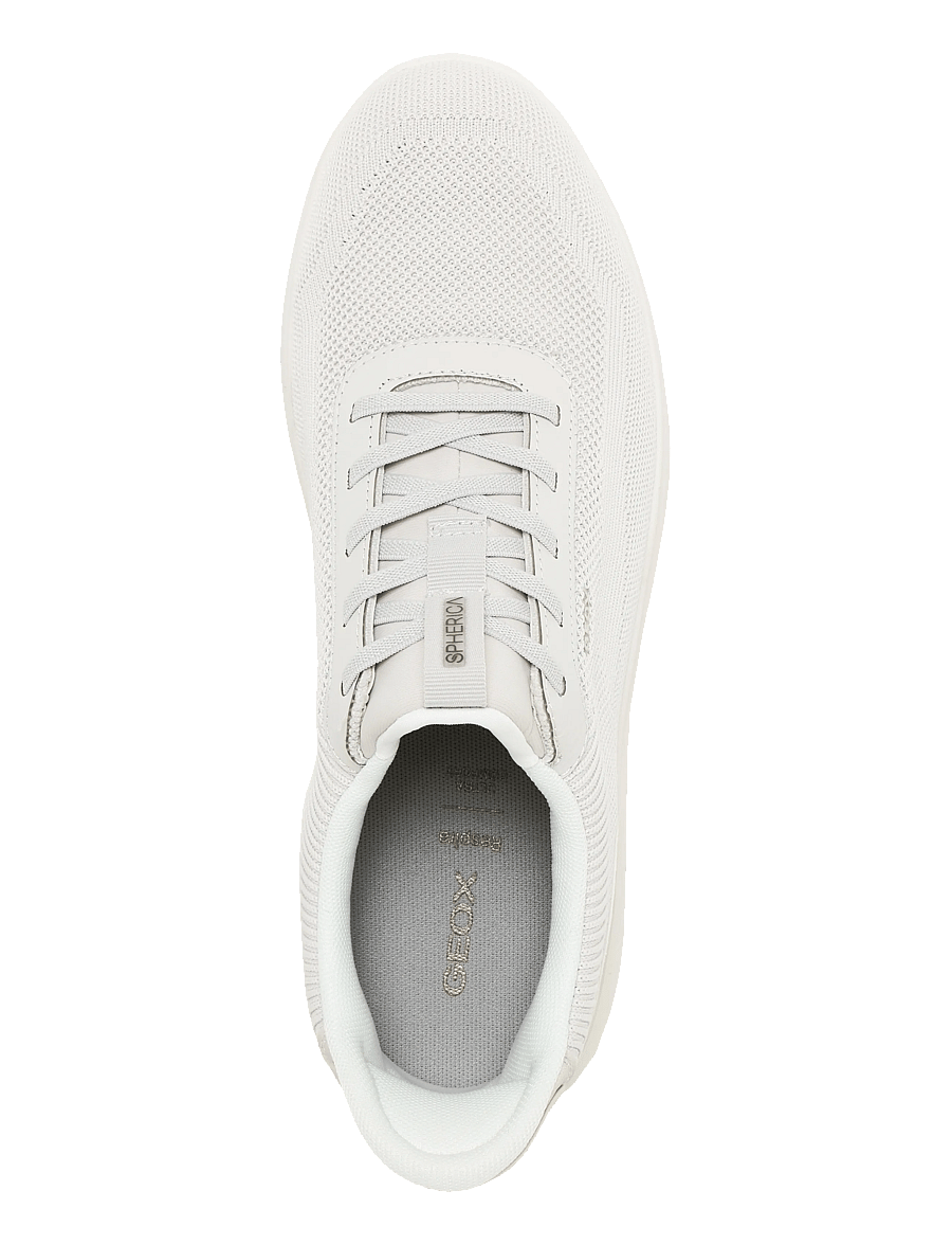 GEOX - U SPHERICA PLUS A - madala säärega tossud - off white - 3