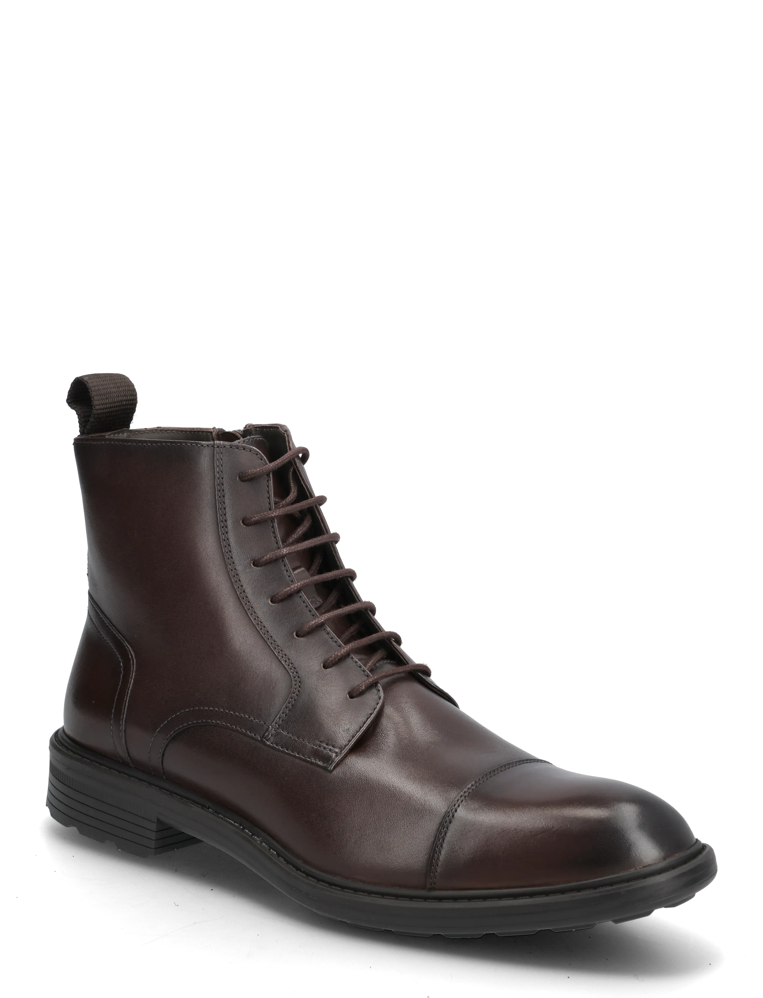 GEOX U Walk Pleasure B B, 43, Brown, Støvler > Snørestøvler, Herre