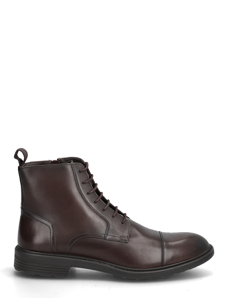 GEOX - U WALK PLEASURE B B - laced boots - coffee - 1