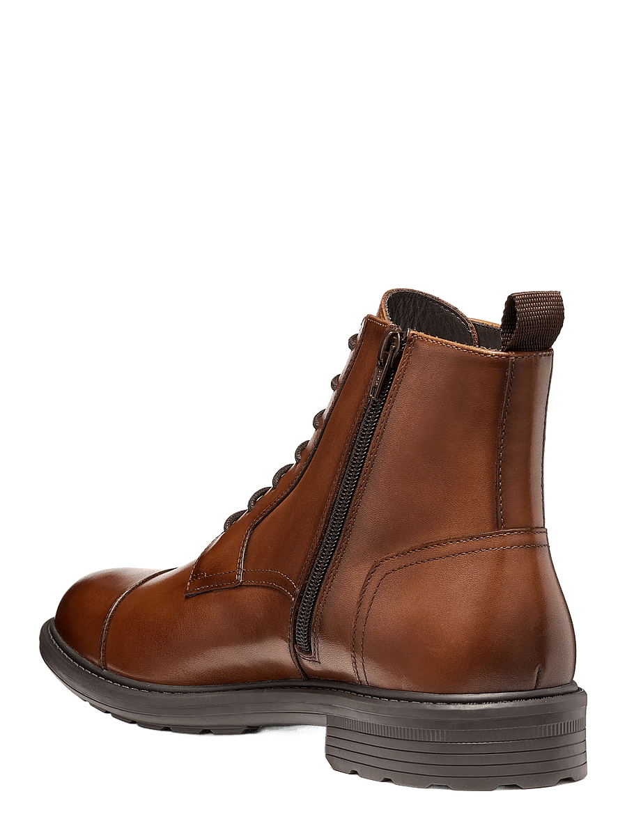 GEOX - U WALK PLEASURE B B - snørestøvler - cognac - 1