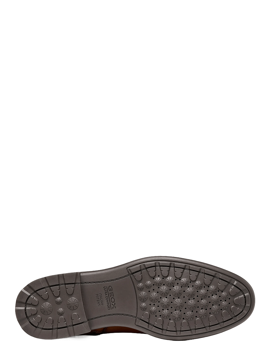 GEOX - U WALK PLEASURE B B - snørestøvler - cognac - 3