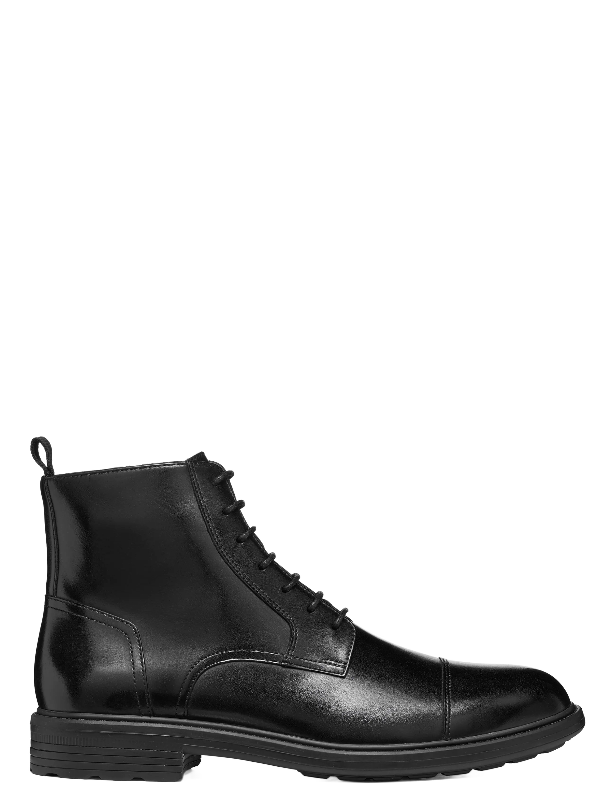 GEOX - U WALK PLEASURE B B - snørestøvler - black - 1