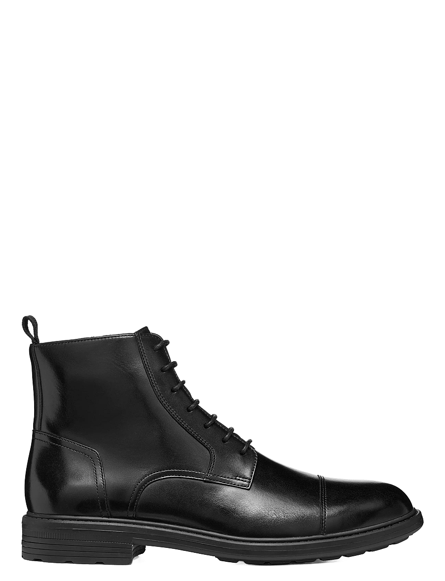 GEOX - U WALK PLEASURE B B - snørestøvler - black - 1