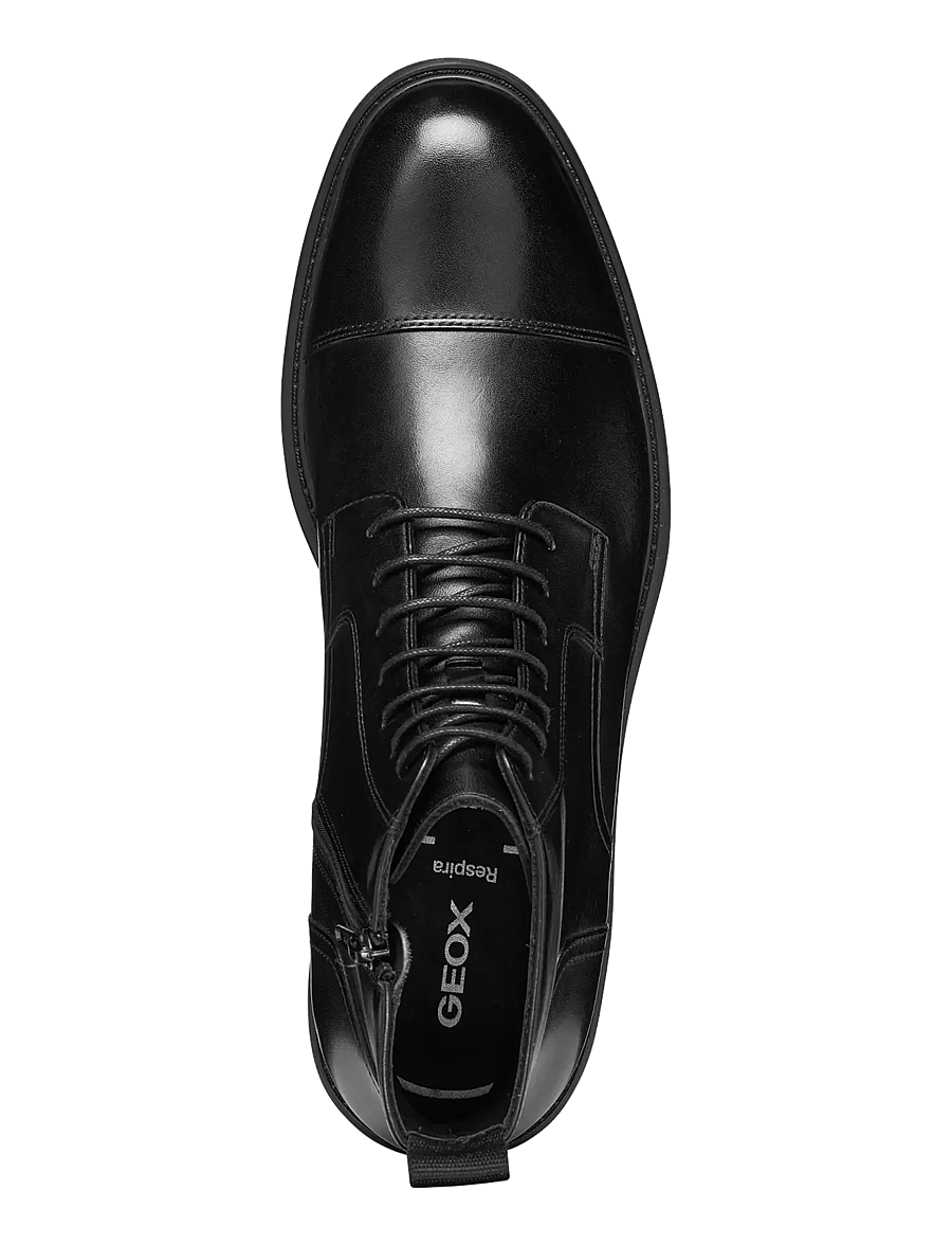 GEOX - U WALK PLEASURE B B - snørestøvler - black - 3