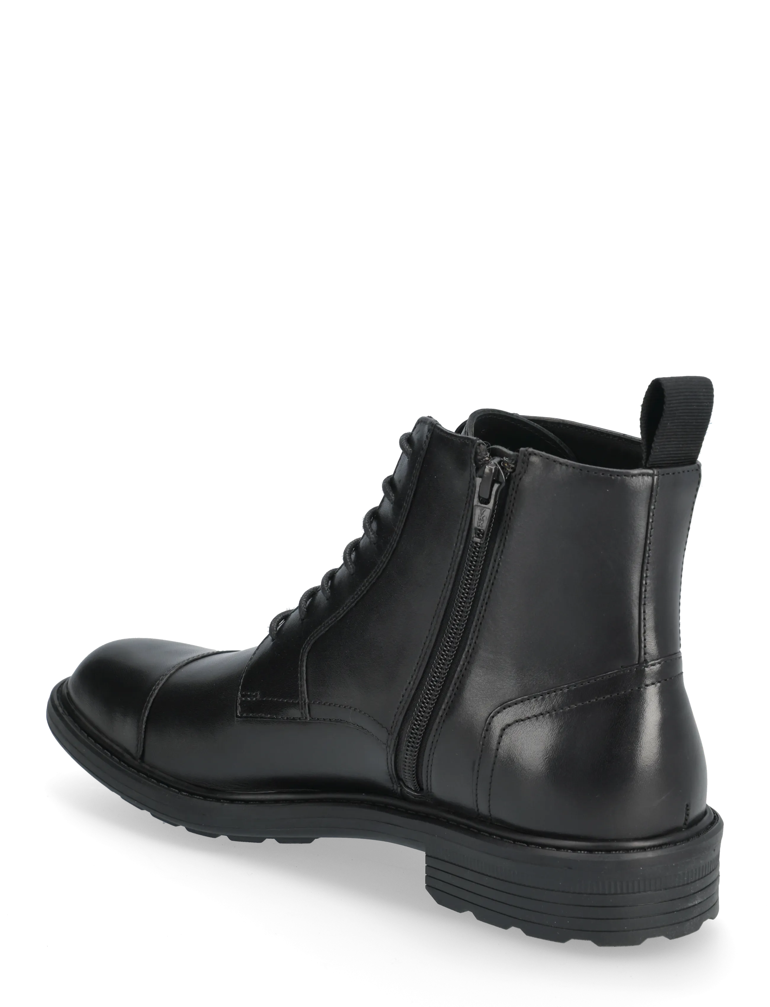 GEOX - U WALK PLEASURE B B - støvler med snøre - blk oxford - 2
