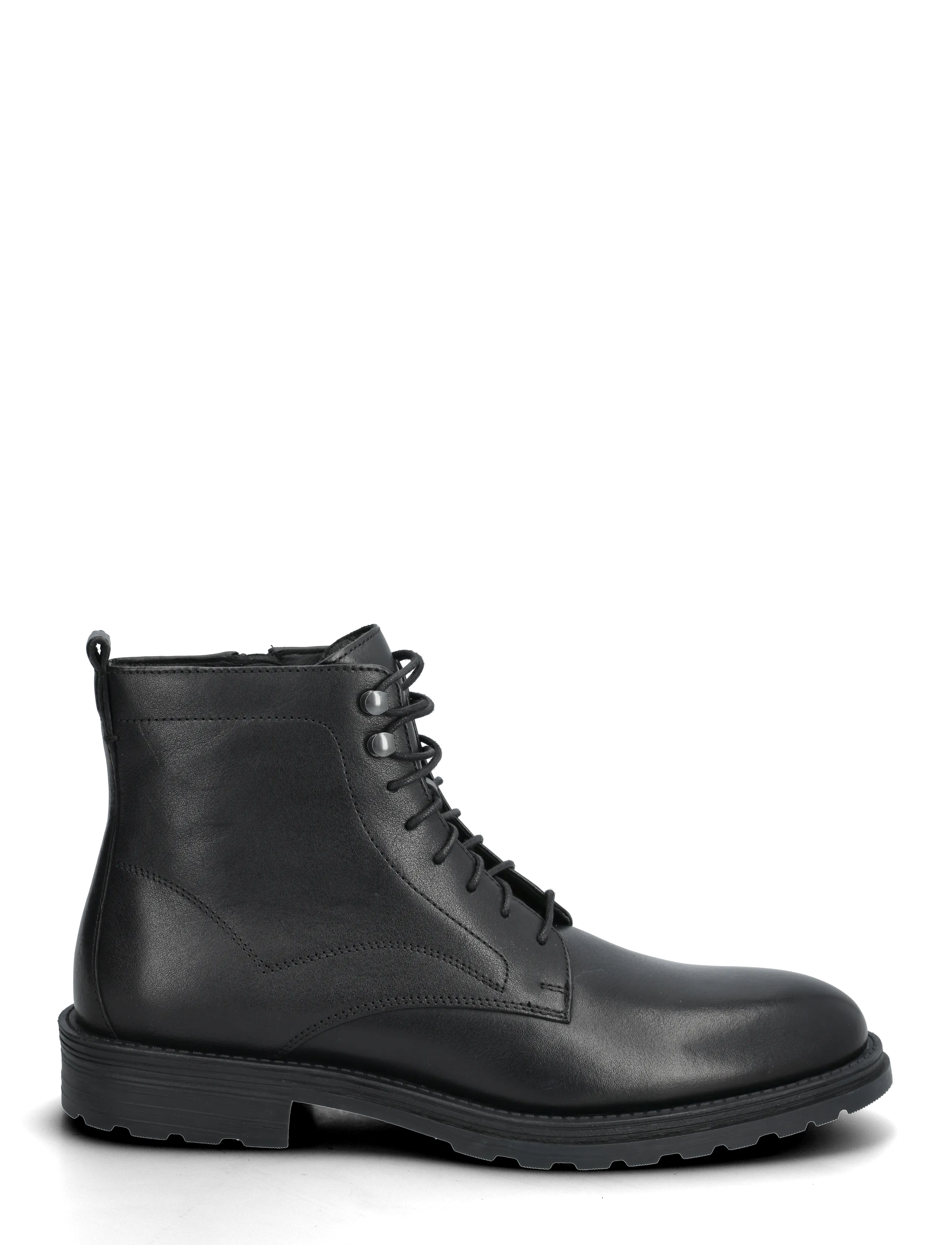 GEOX - U REDCLIF A - støvler med snøre - blk oxford - 1