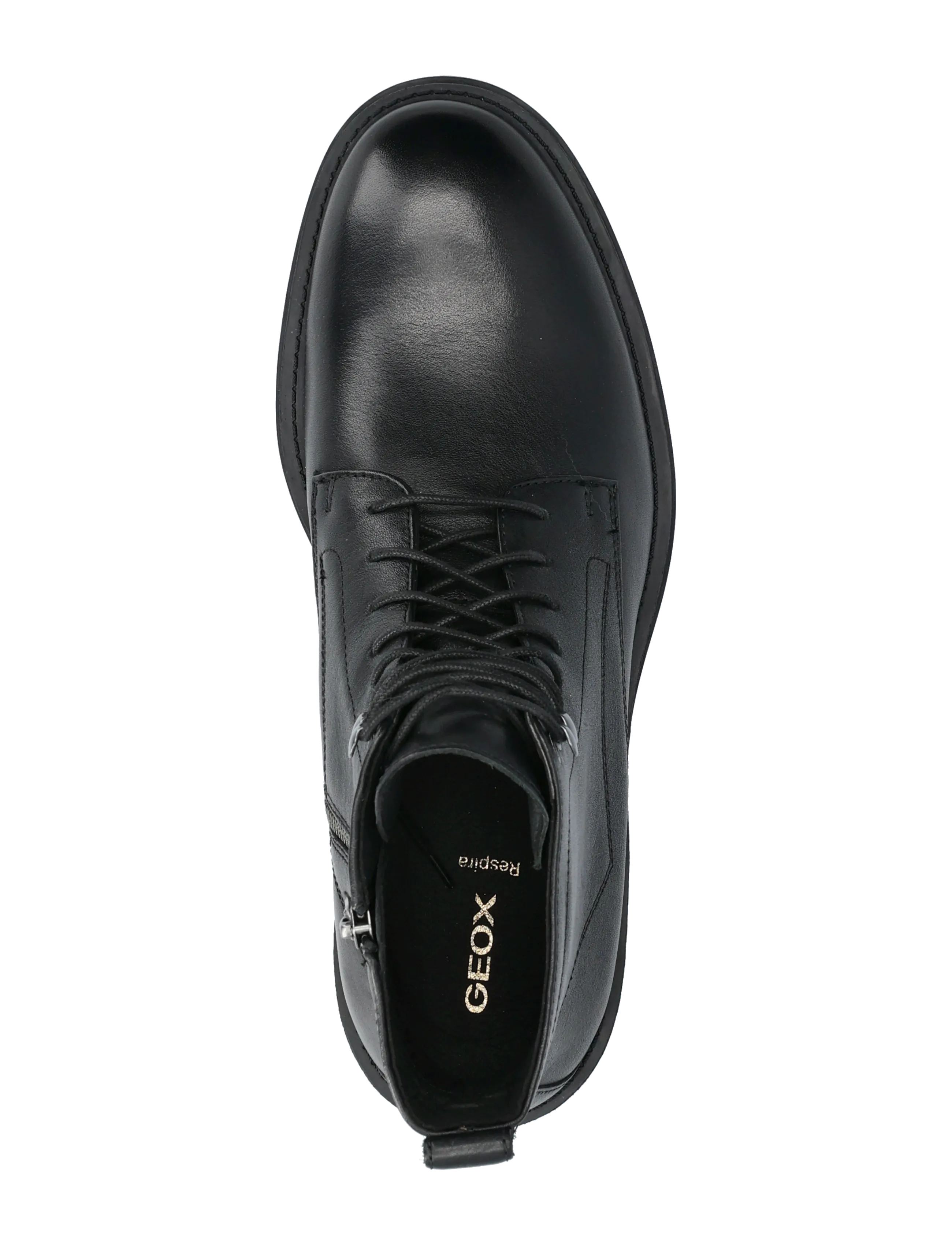 GEOX - U REDCLIF A - støvler med snøre - blk oxford - 3