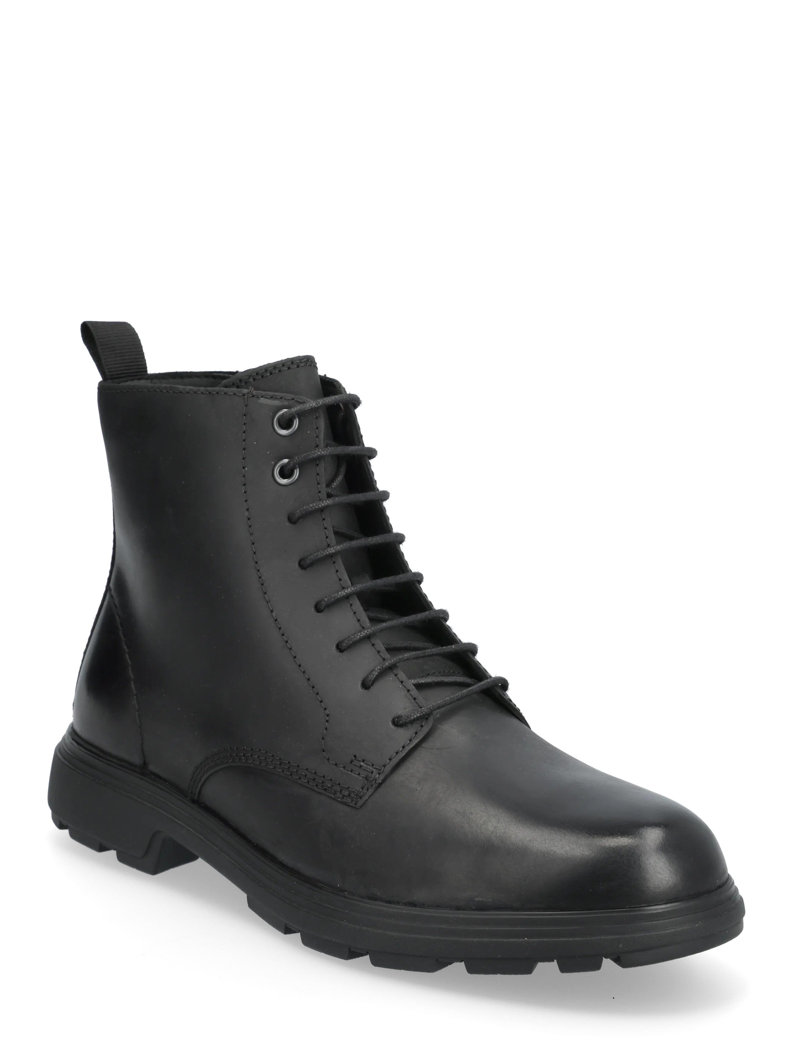 GEOX U Meiern F, 45, Boots, Schwarz - Lace Up Männerswear