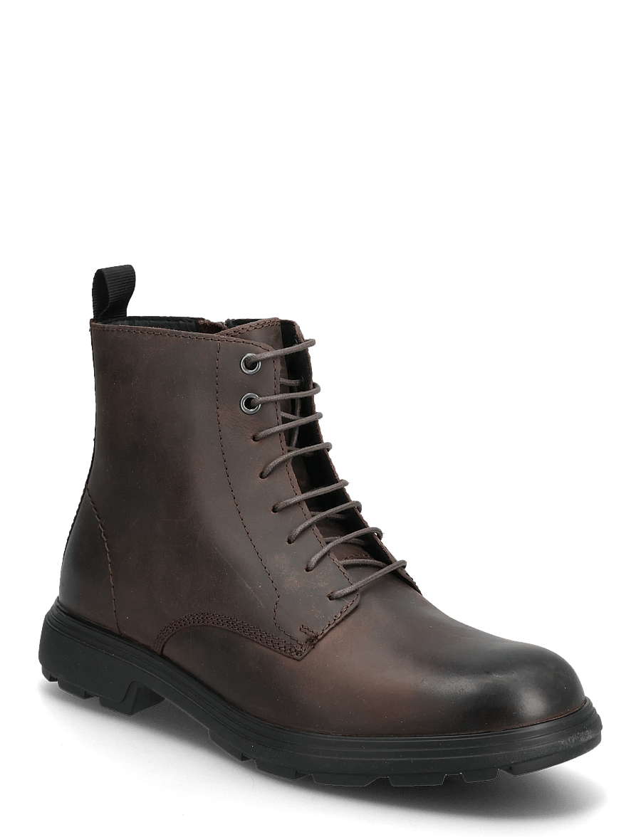 GEOX - U MEIERN F - schnürstiefel - coffee - 0