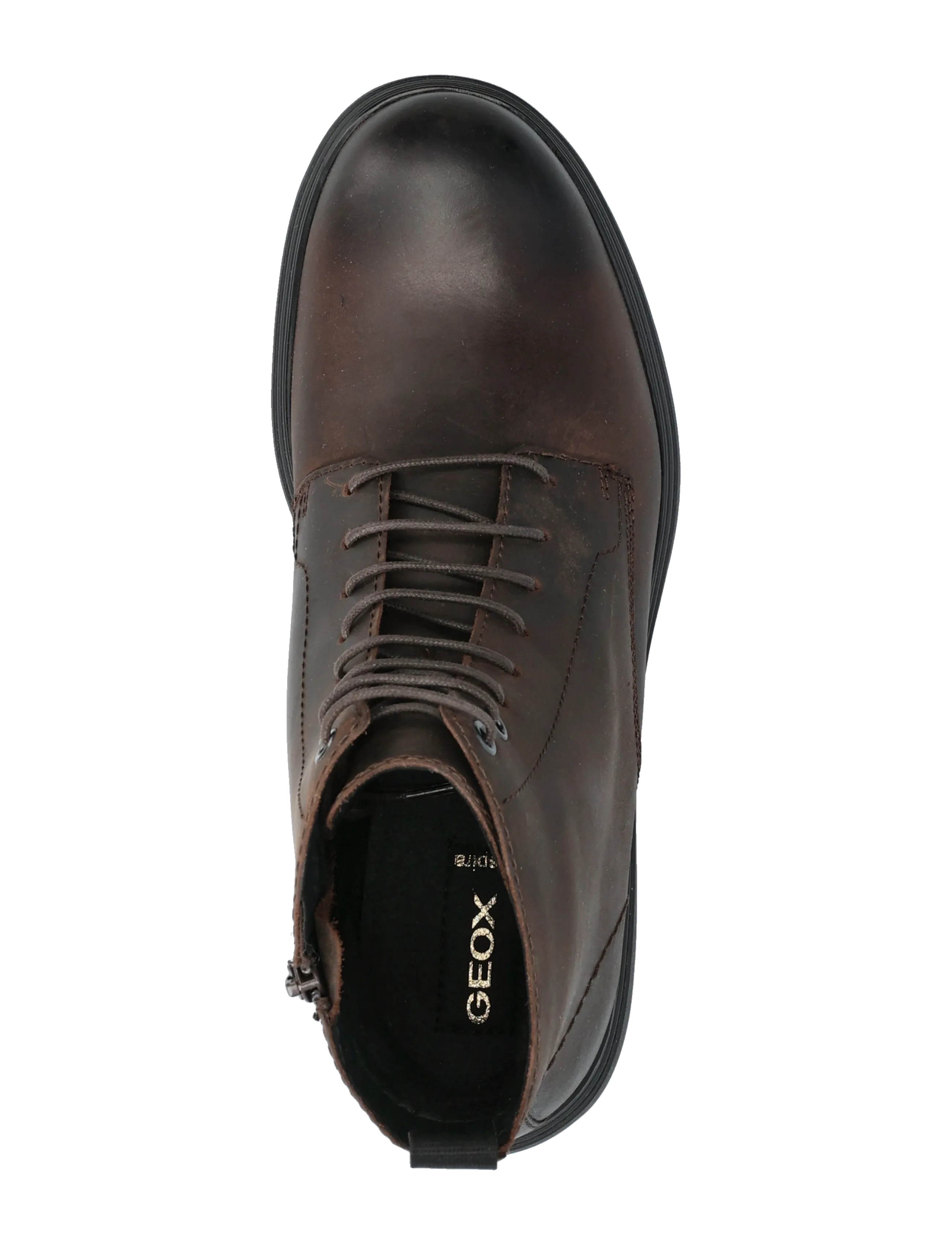 GEOX - U MEIERN F - laced boots - coffee - 3