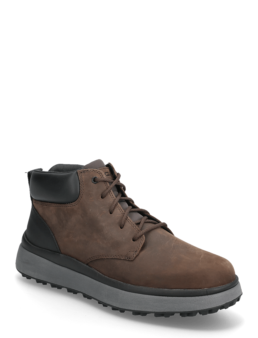 GEOX - U GRANITO + GRIP A - paeltega saapad - coffee/blk - 0