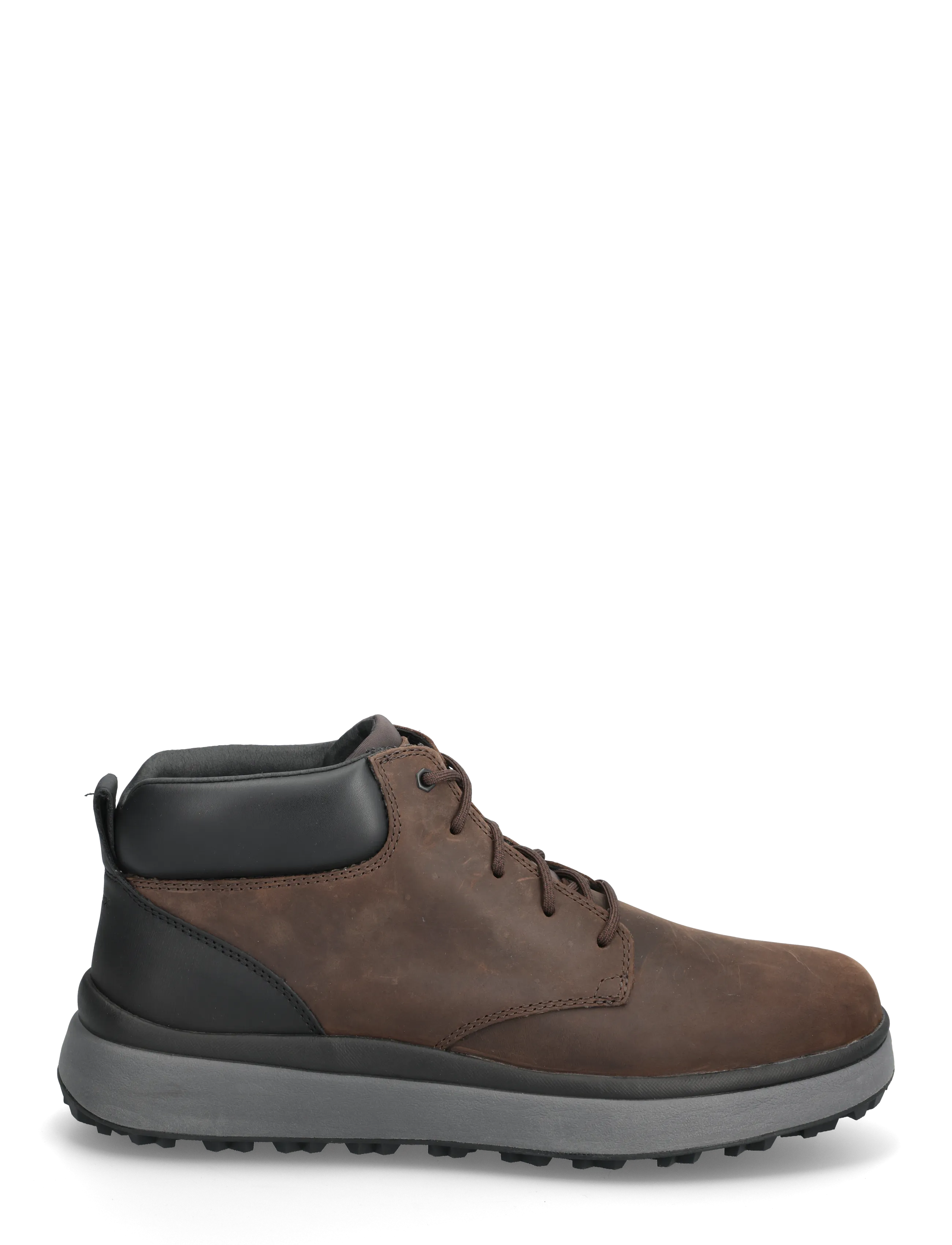 GEOX - U GRANITO   GRIP A - paeltega jalanõud - coffee/blk - 1