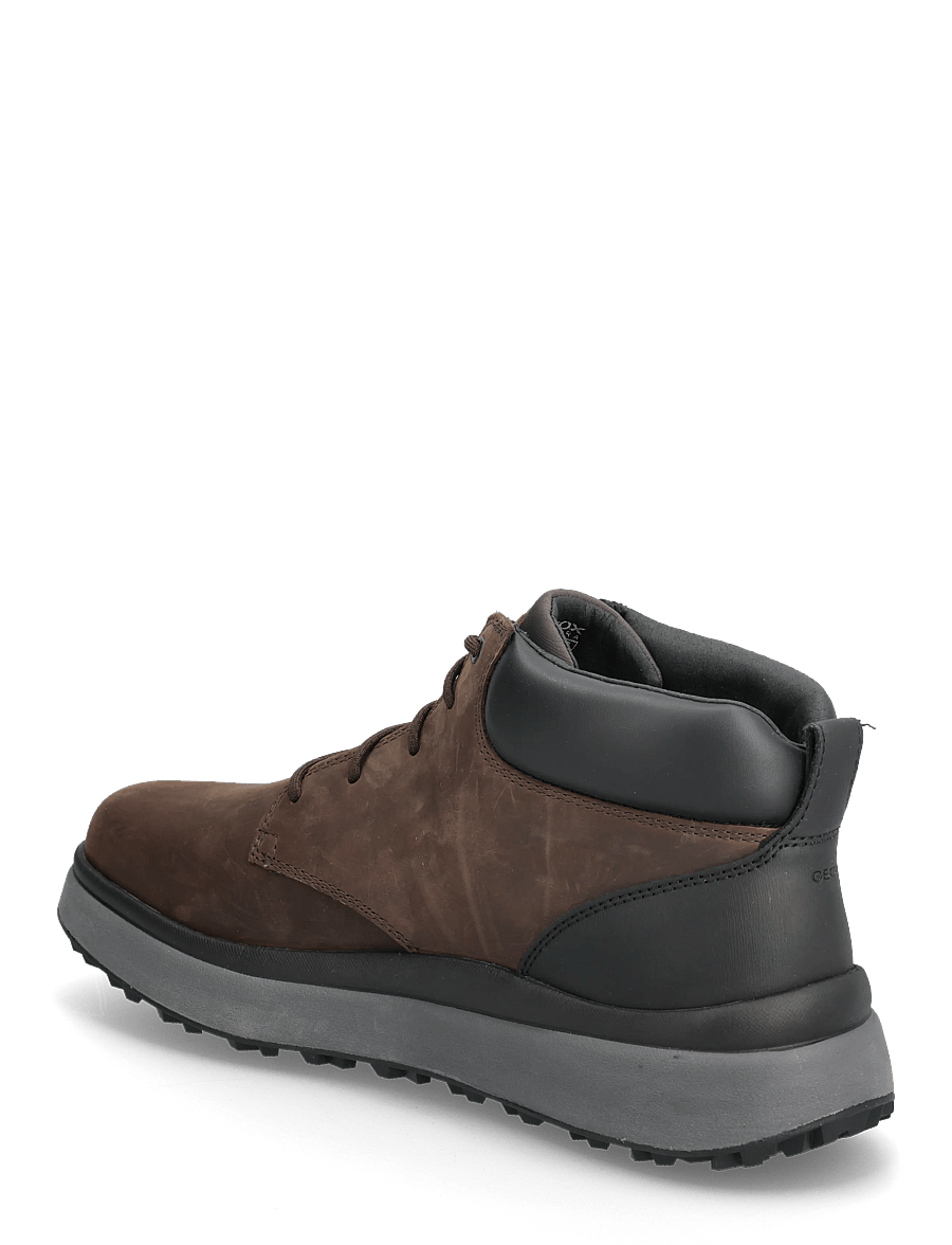 GEOX - U GRANITO + GRIP A - paeltega saapad - coffee/blk - 2