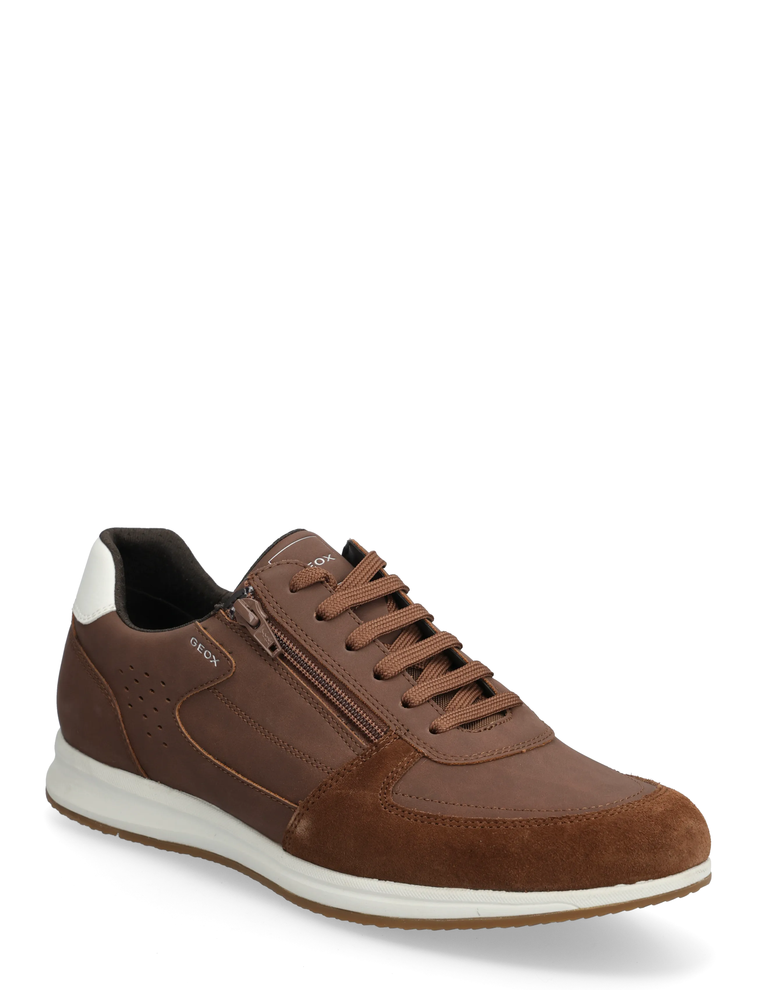 GEOX U AVERY A - Sneakers - BROWN COTTO / brown
