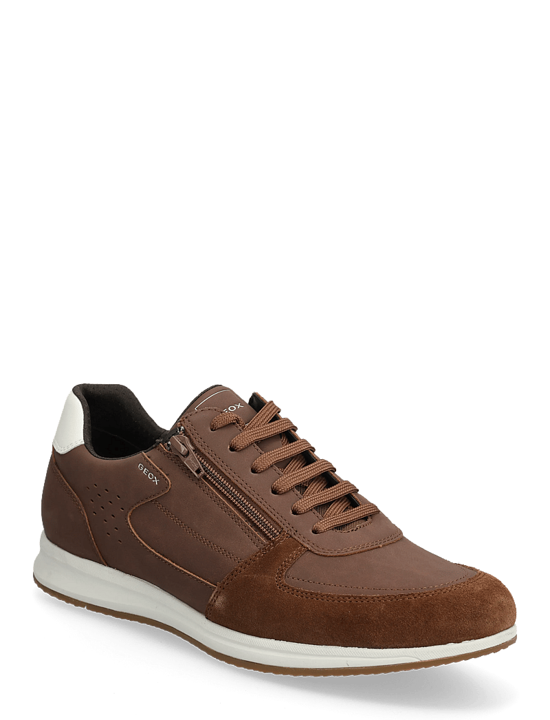 GEOX - U AVERY A - niedriger schnitt - brown cotto - 0