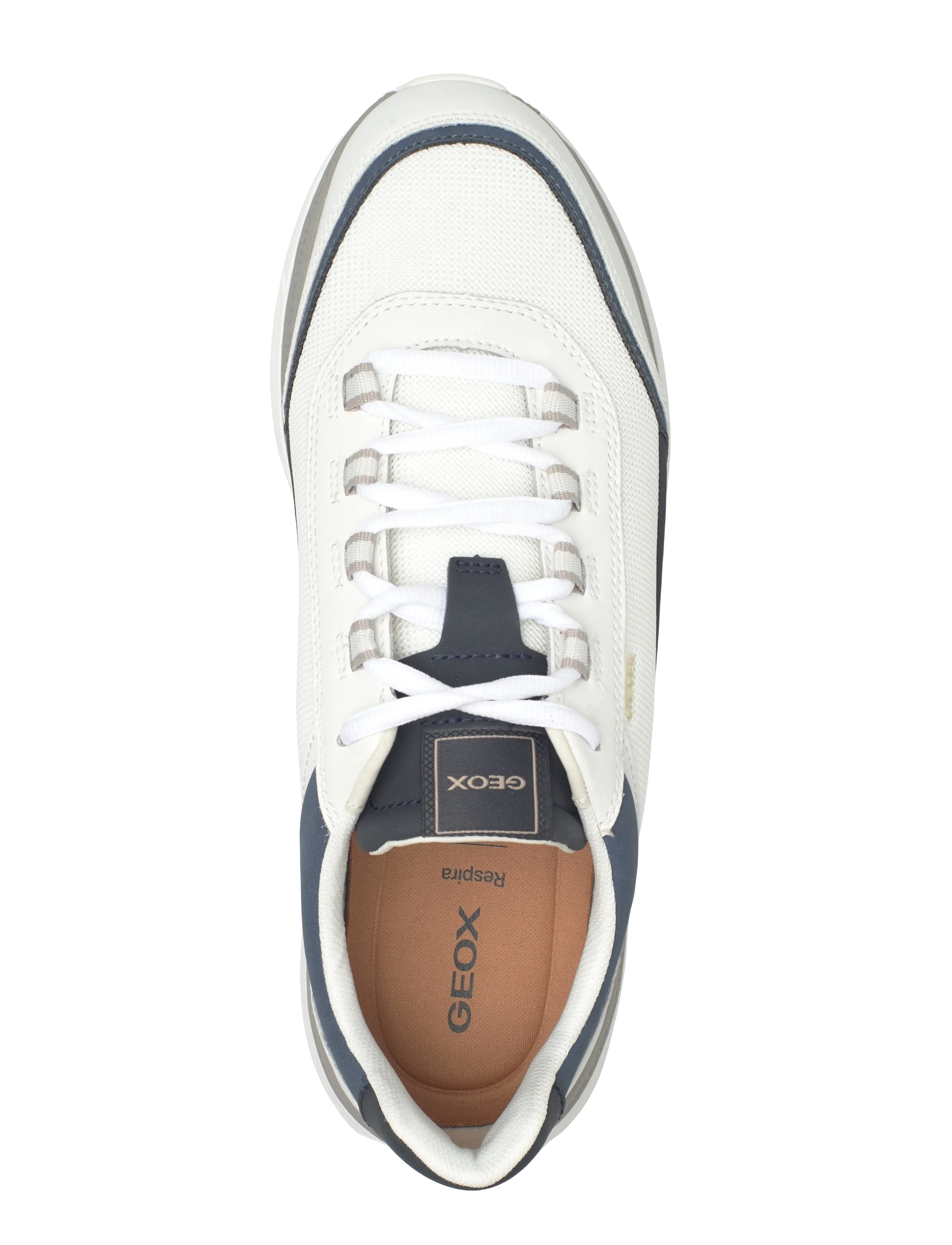 GEOX - U SPHERICA ACTIF X1 - kõrge säärega tossud - white/navy - 3