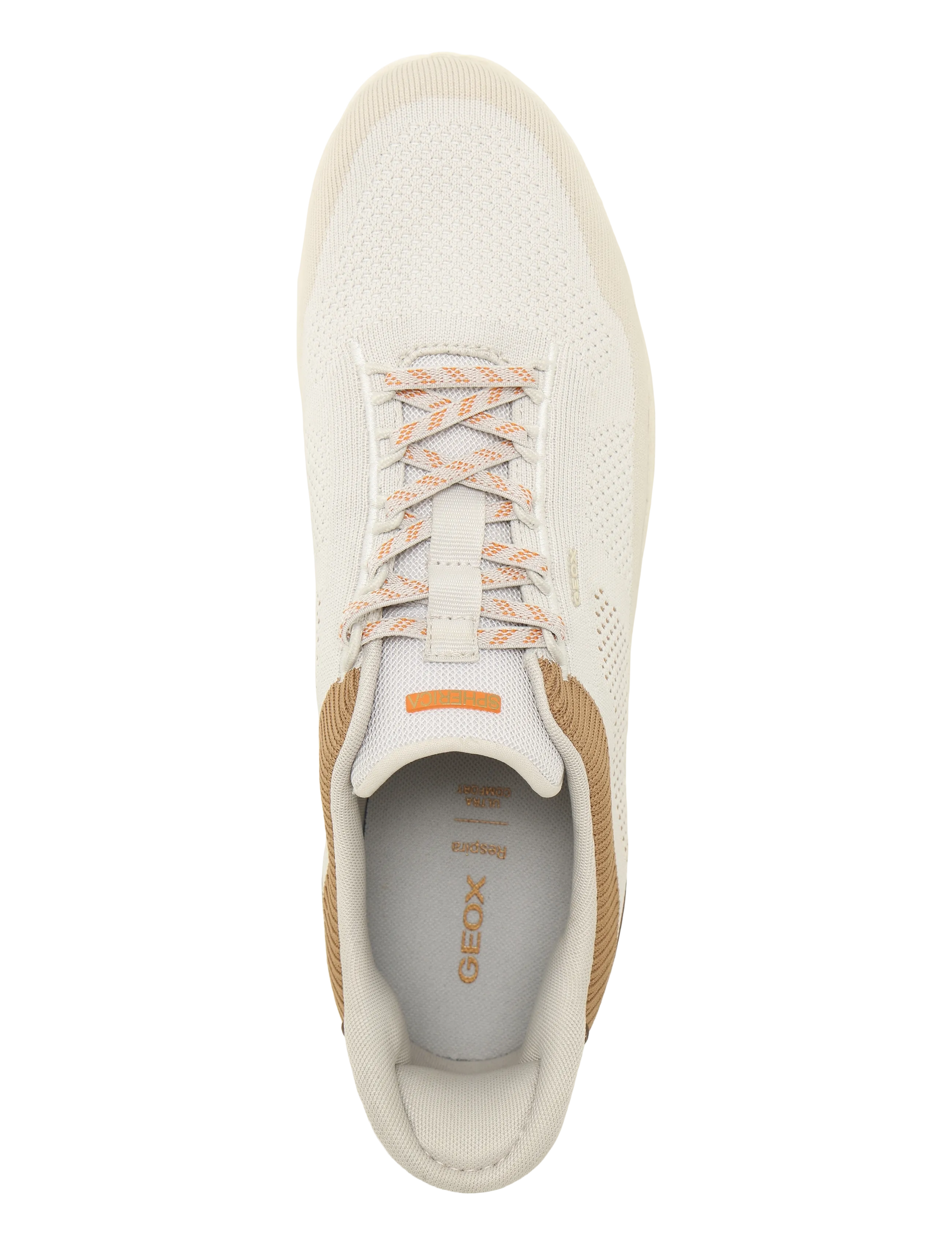GEOX - U SPHERICA PLUS E - wht/brown - 3