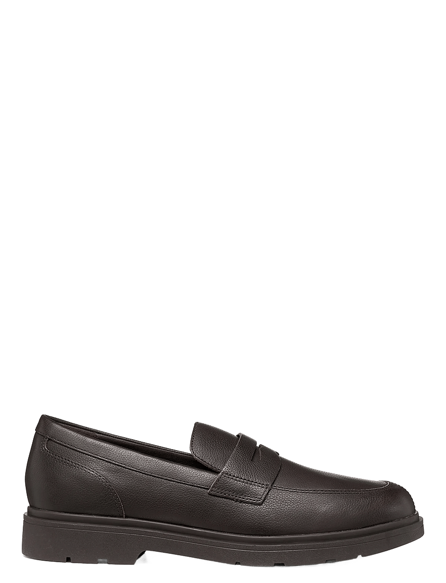GEOX - U SPHERICA EC1 B C - moc-toe kingad - coffee - 1