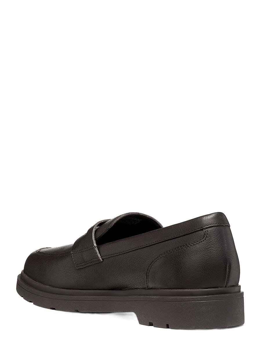 GEOX - U SPHERICA EC1 B C - moc-toe kingad - coffee - 2