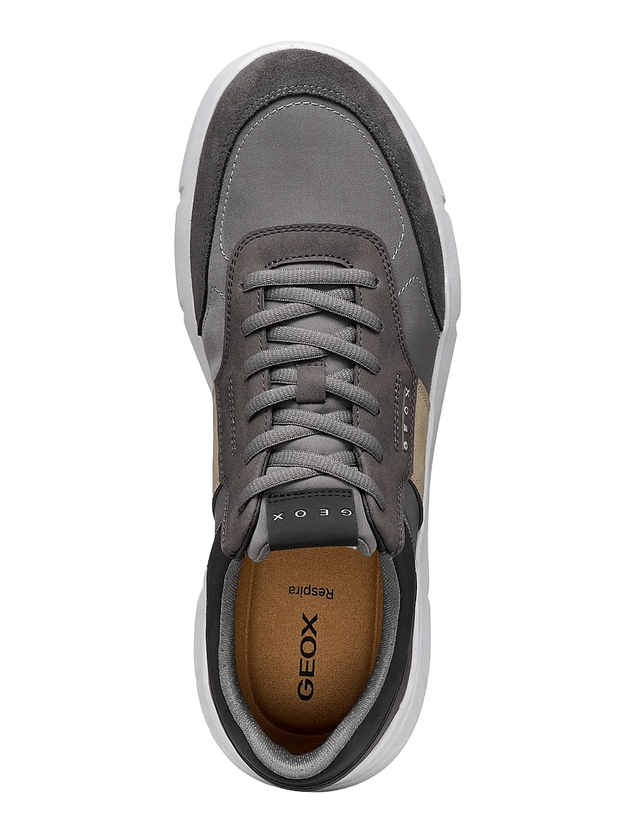 GEOX - U VITTOUR A - sneaker - dark grey/graphite - 3