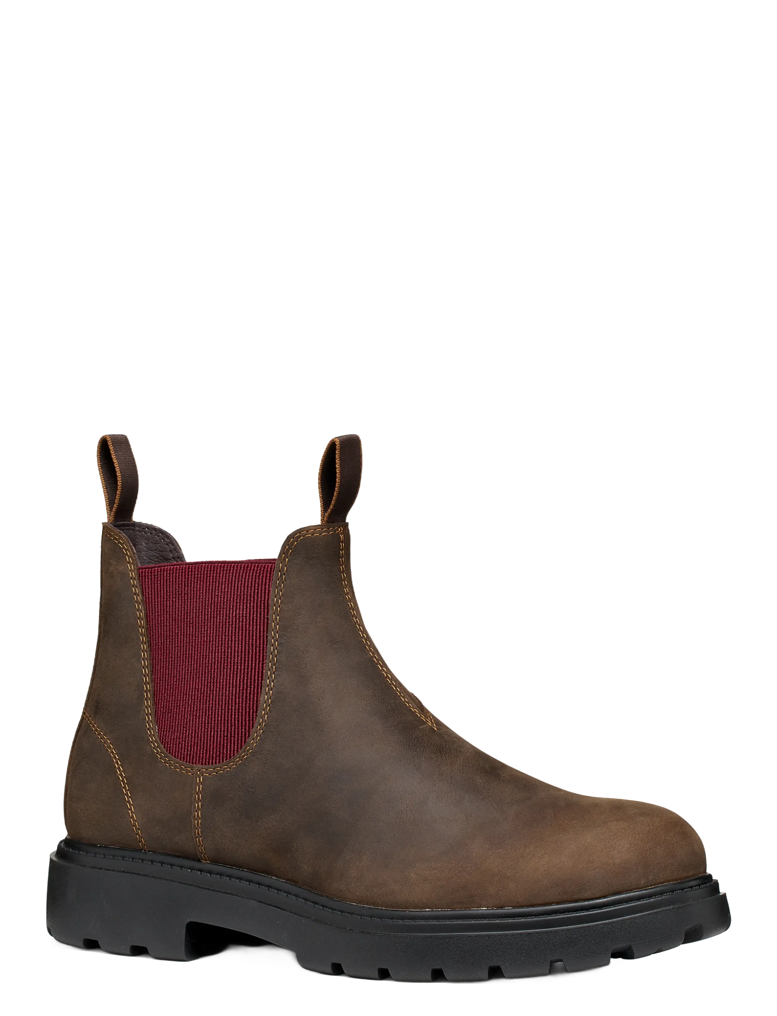 GEOX U Spherica Ec7 B D, Herren, Chunky Sohle Chelsea Boot, Braun, Gr.40