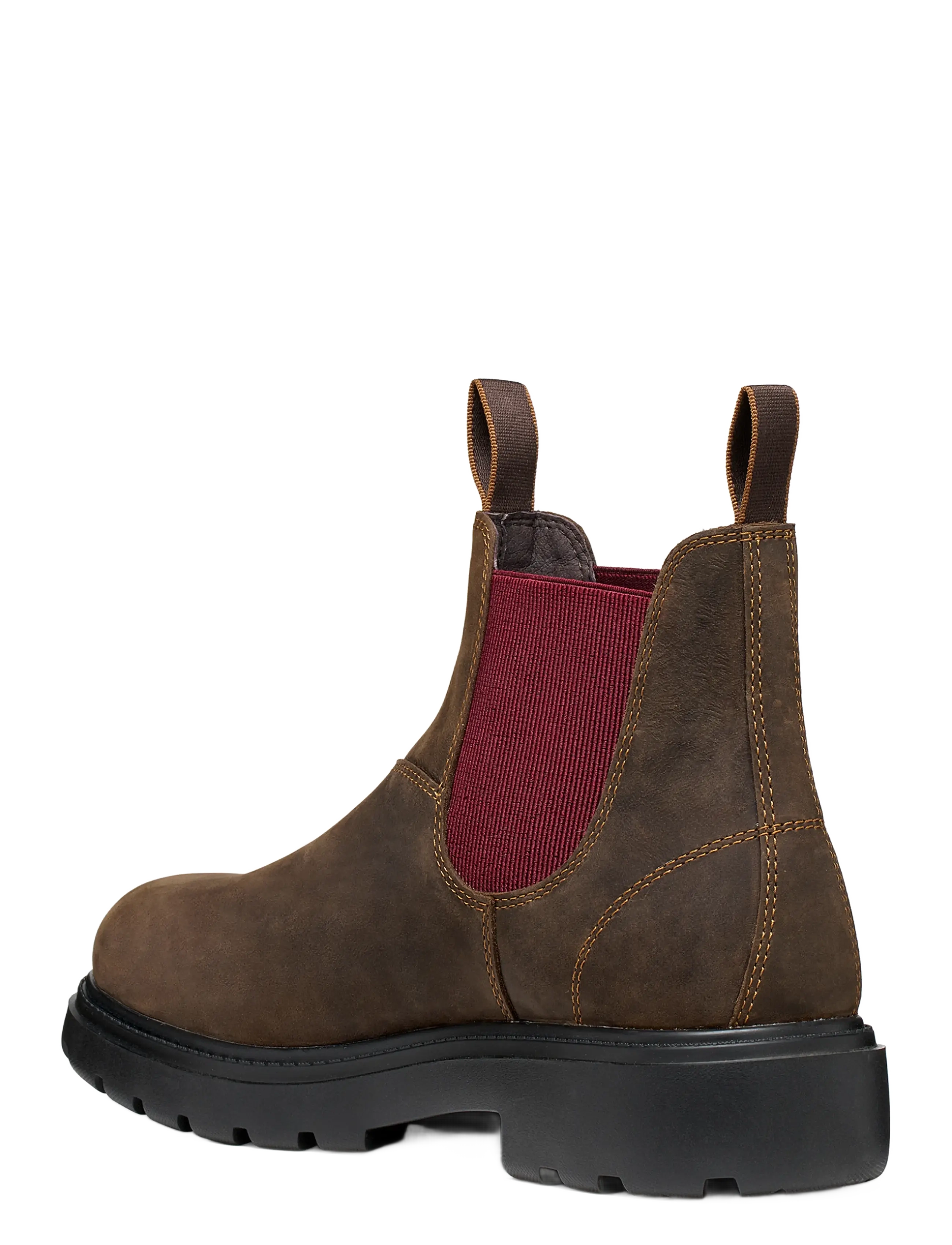 GEOX - U SPHERICA EC7 B D - chelsea boots - coffee/bordeaux - 2