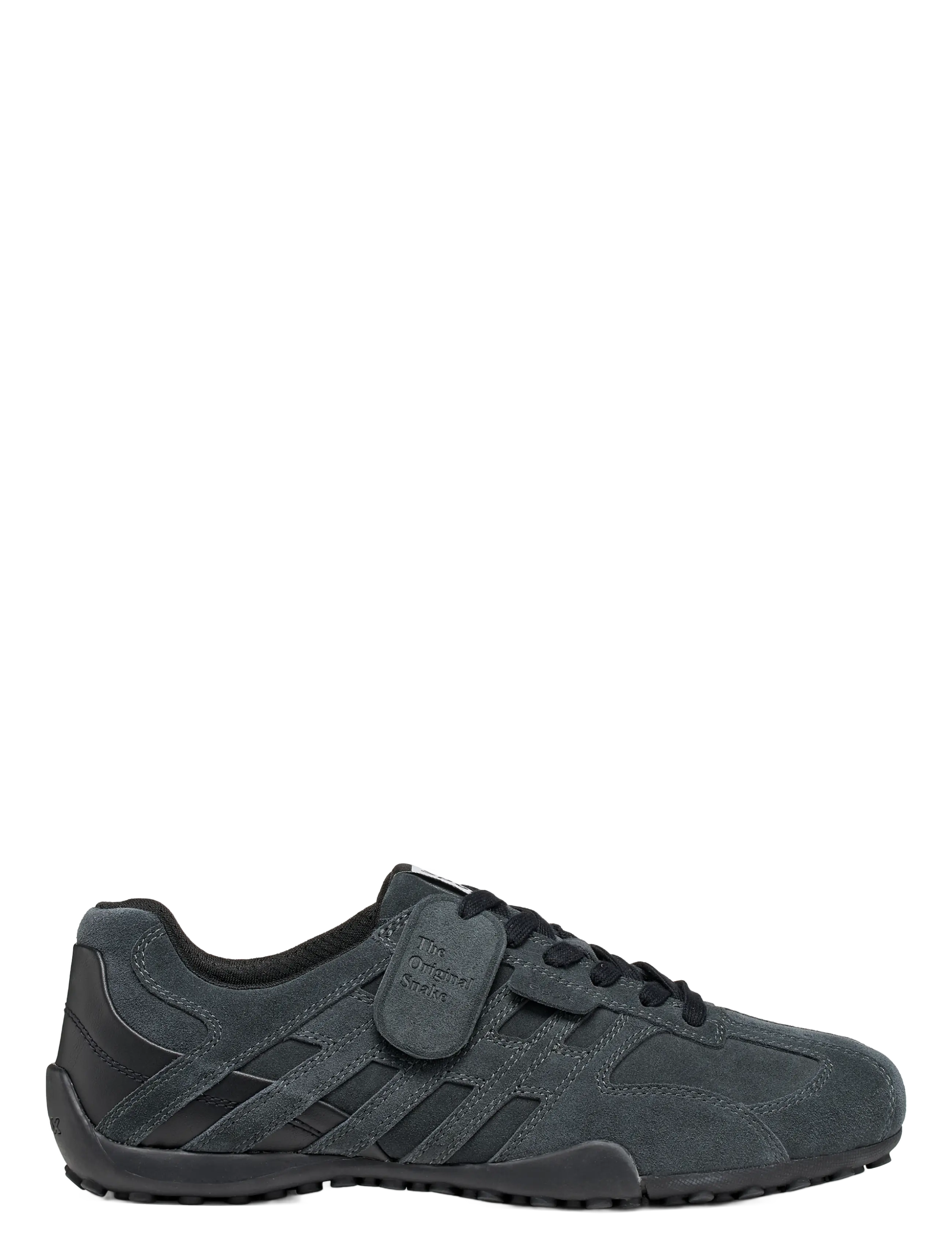 GEOX - U SNAKE A - low tops - anthracite - 1