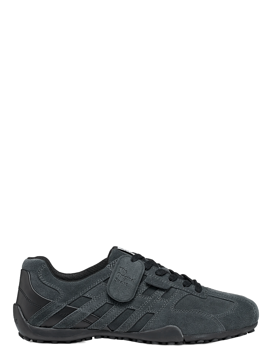 GEOX - U SNAKE A - low-top sneaker - anthracite - 1