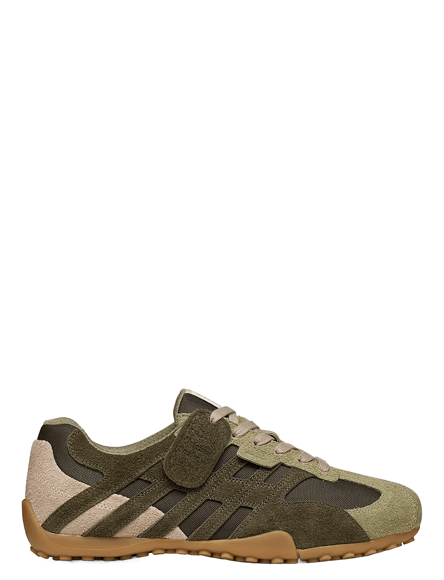 GEOX - U SNAKE A - low-top sneaker - sage/military - 1