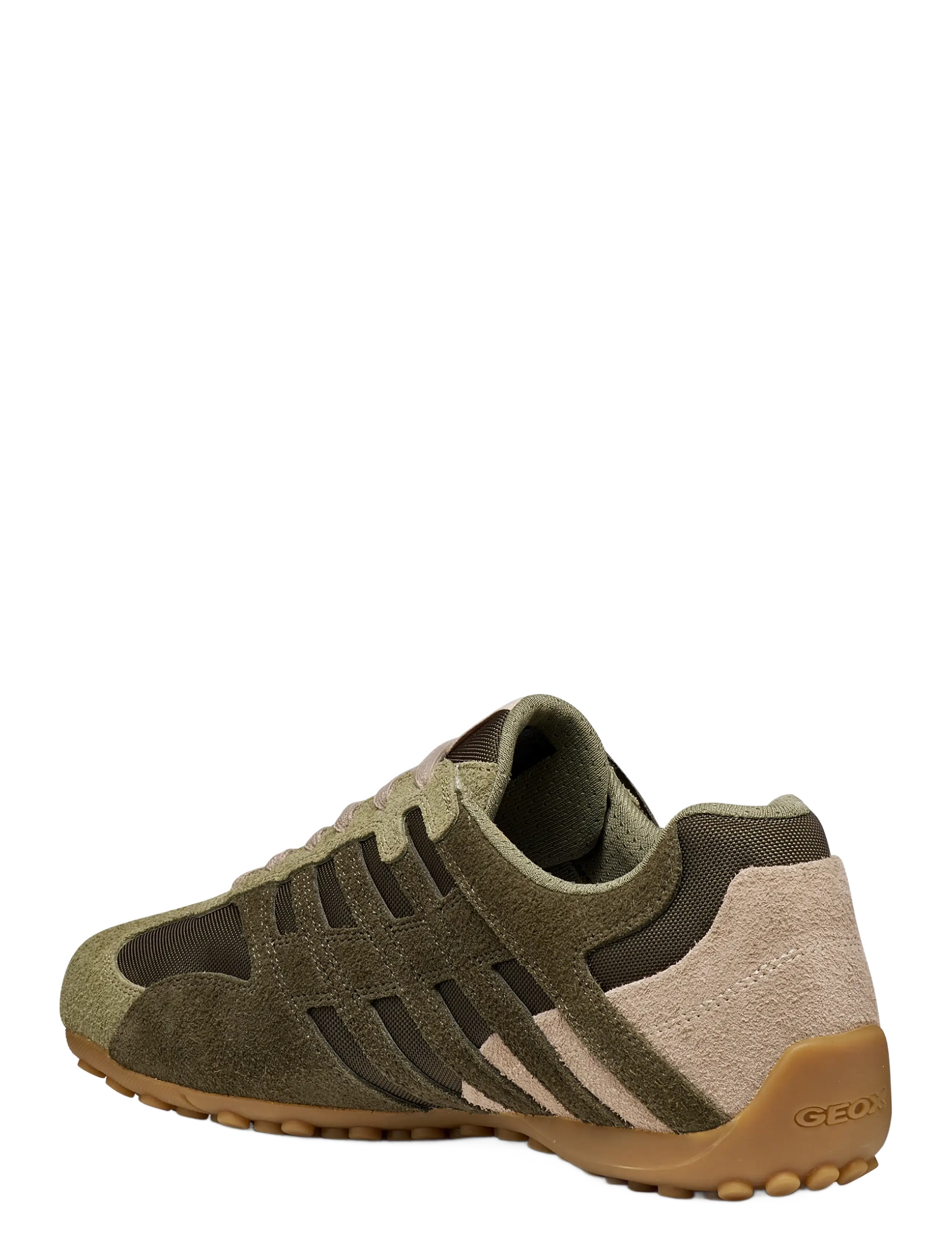 GEOX - U SNAKE A - low tops - sage/military - 2
