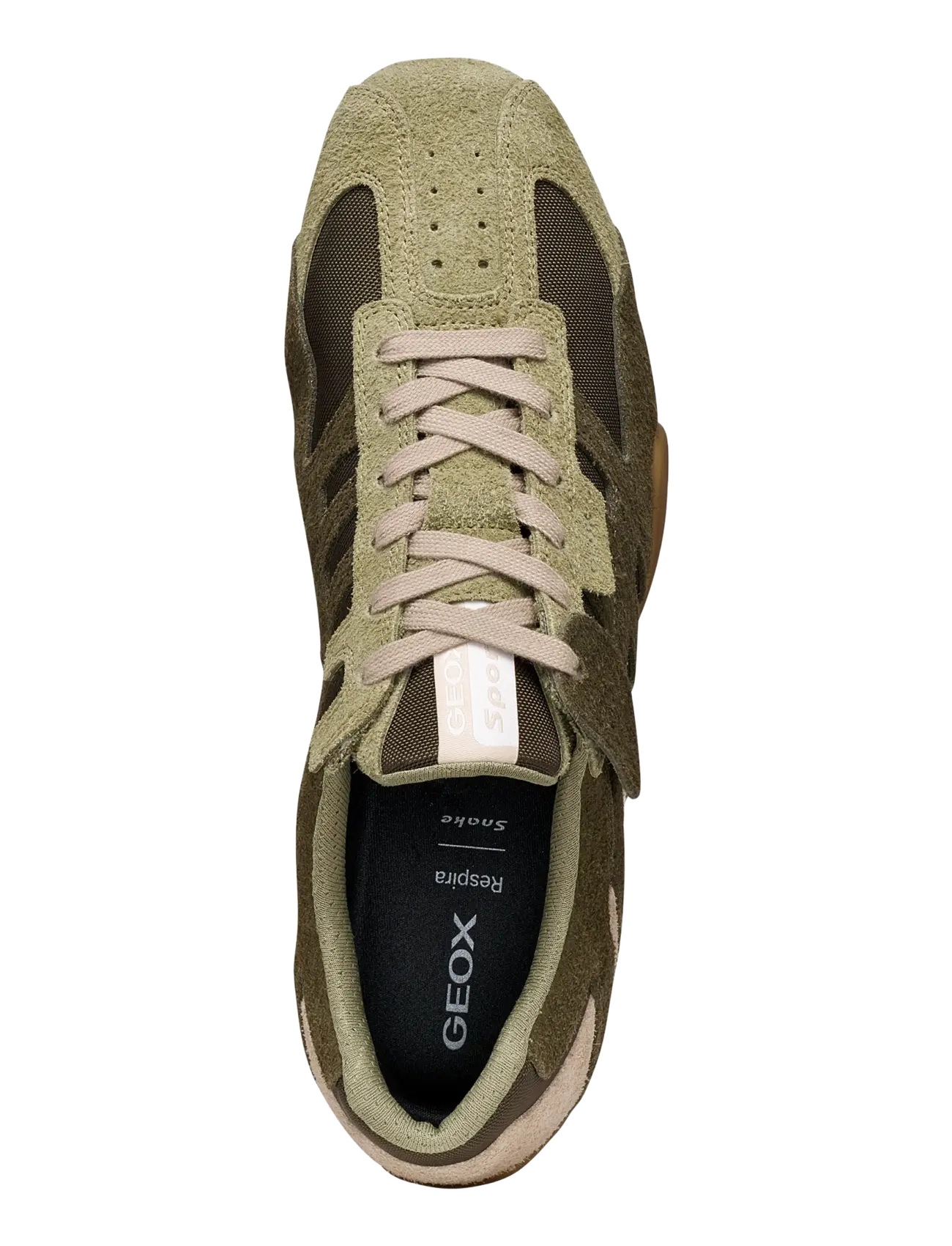 GEOX - U SNAKE A - low tops - sage/military - 3
