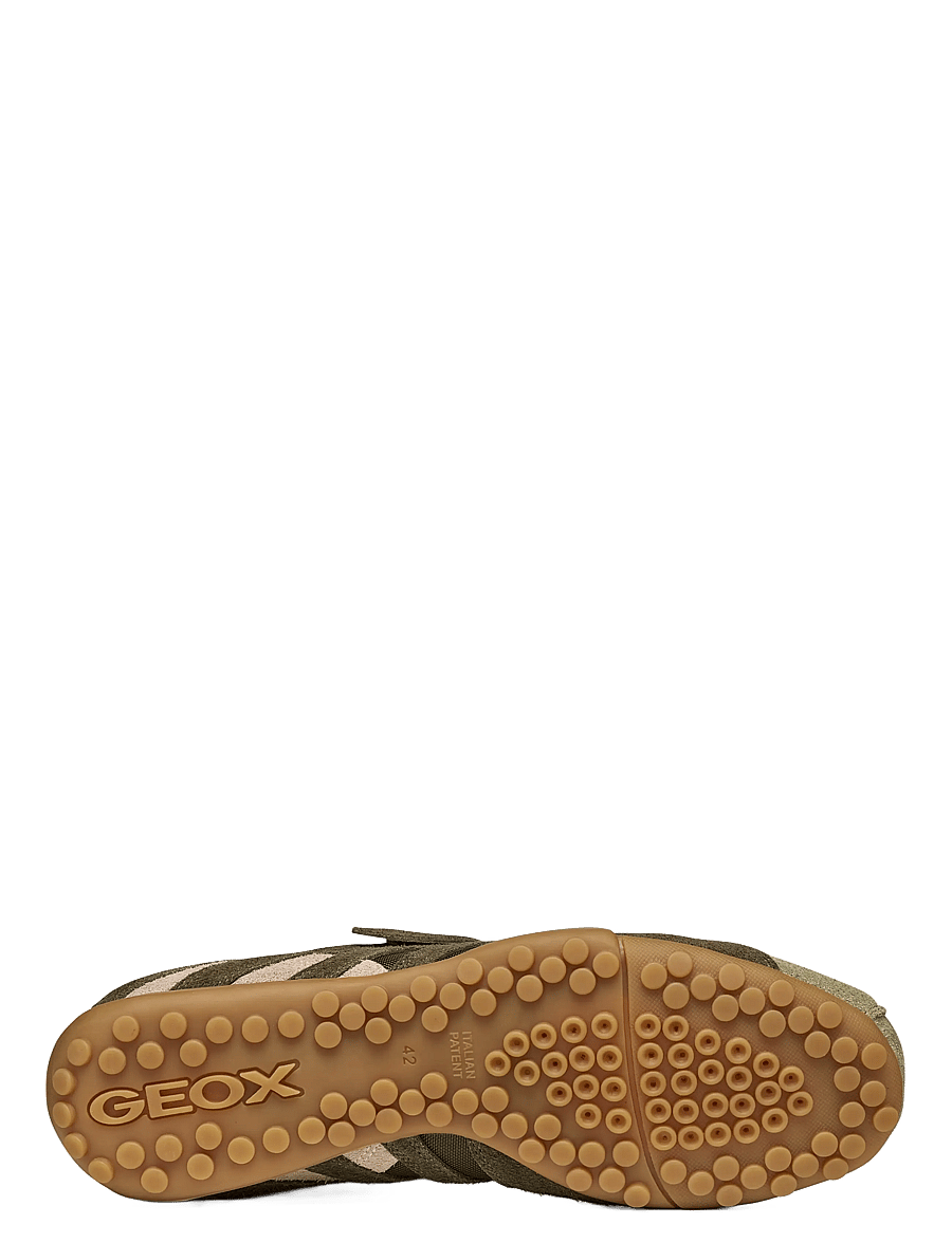 GEOX - U SNAKE A - low-top sneaker - sage/military - 4