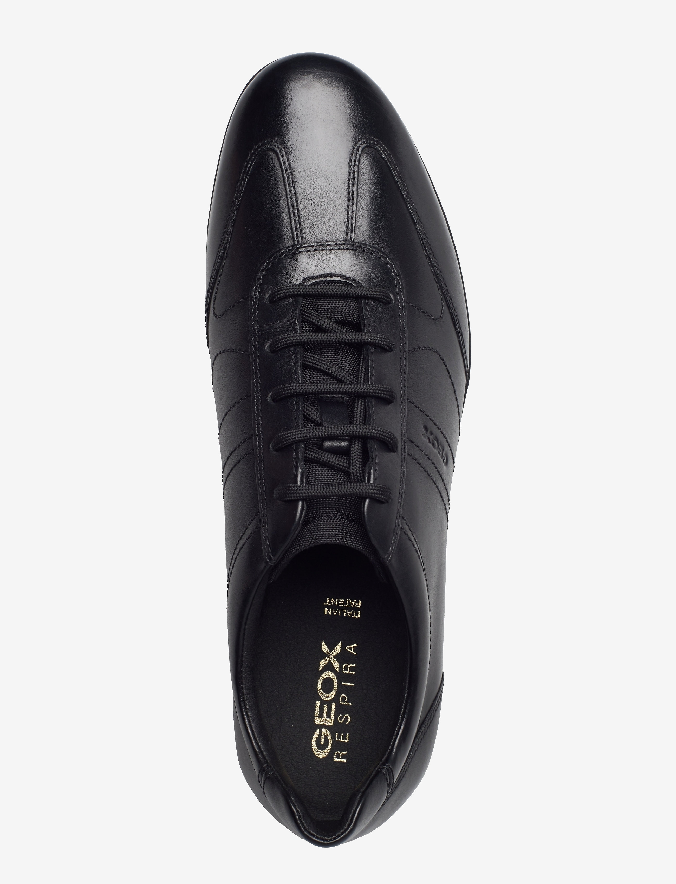 GEOX - UOMO SYMBOL B - låga sneakers - blk oxford - 3