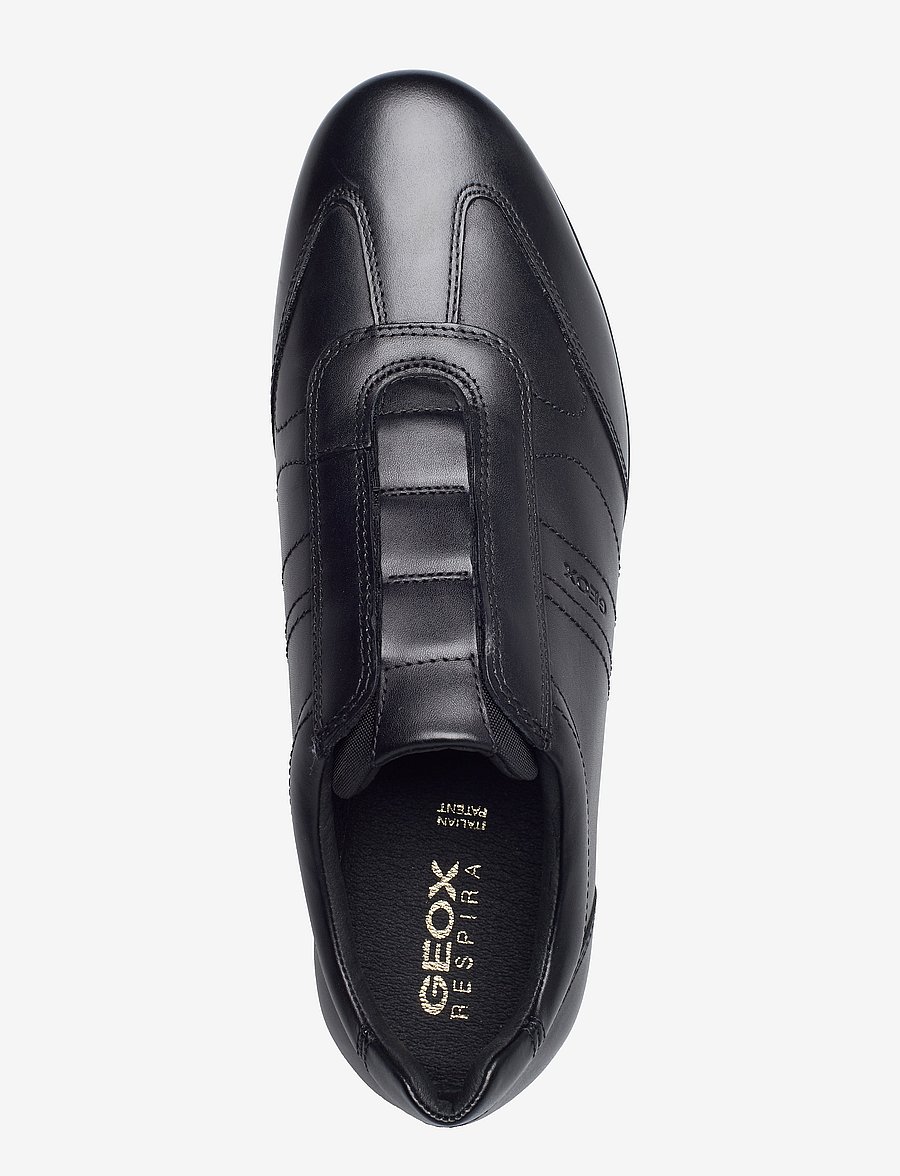 GEOX - UOMO SYMBOL C - slip on sneakers - blk oxford - 3