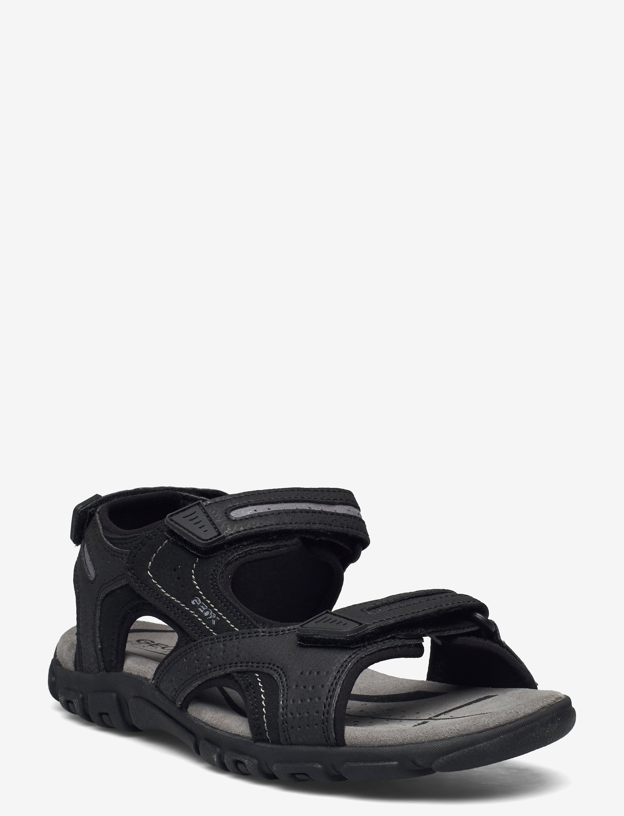 GEOX Uomo Sandale Strada D Schwarz - 45 - Herren