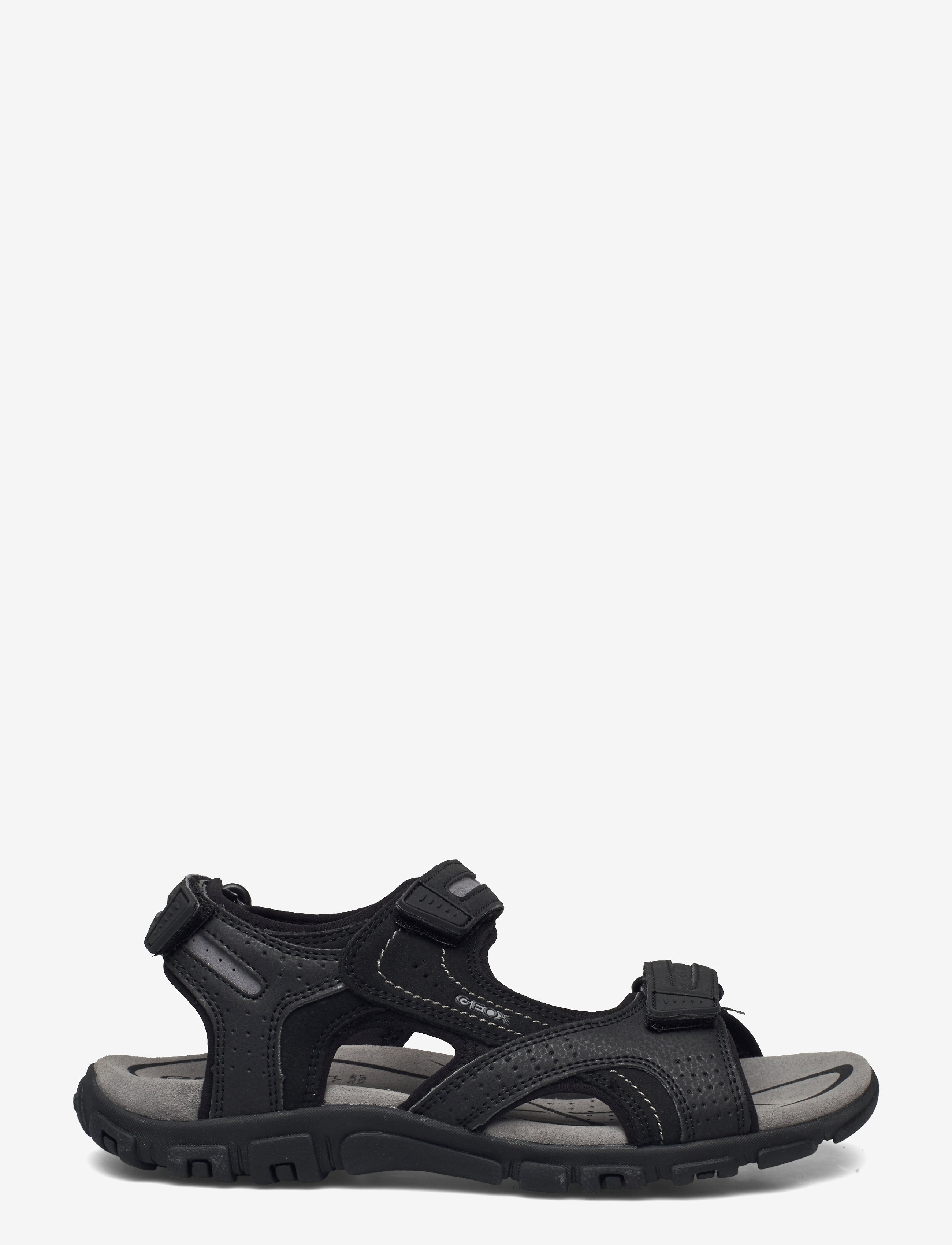 GEOX - UOMO SANDAL STRADA D - kollektioner - black/stone - 1
