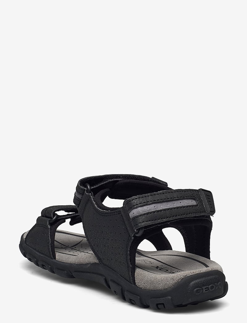 GEOX - UOMO SANDAL STRADA D - kollektionen - black/stone - 2