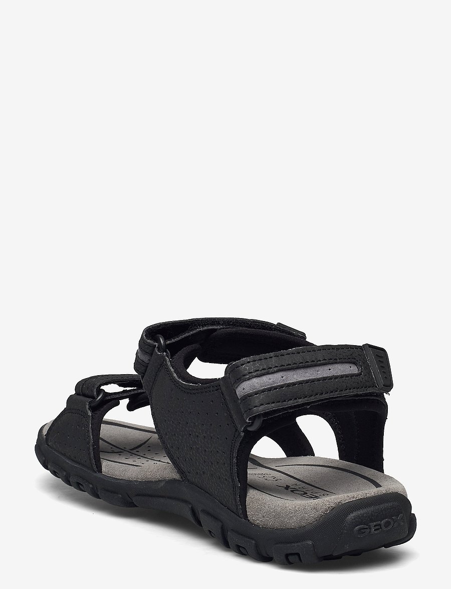 GEOX - UOMO SANDAL STRADA D - kollektsioonid - black/stone - 2