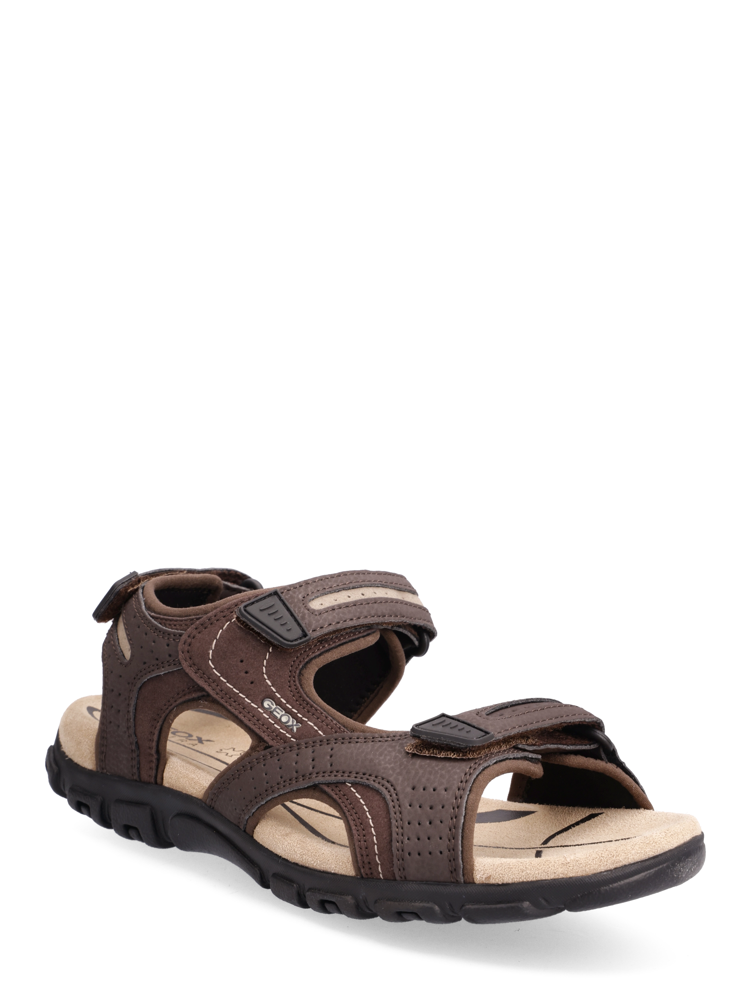 GEOX Uomo Sandale Strada D Braun - 41 - Herren