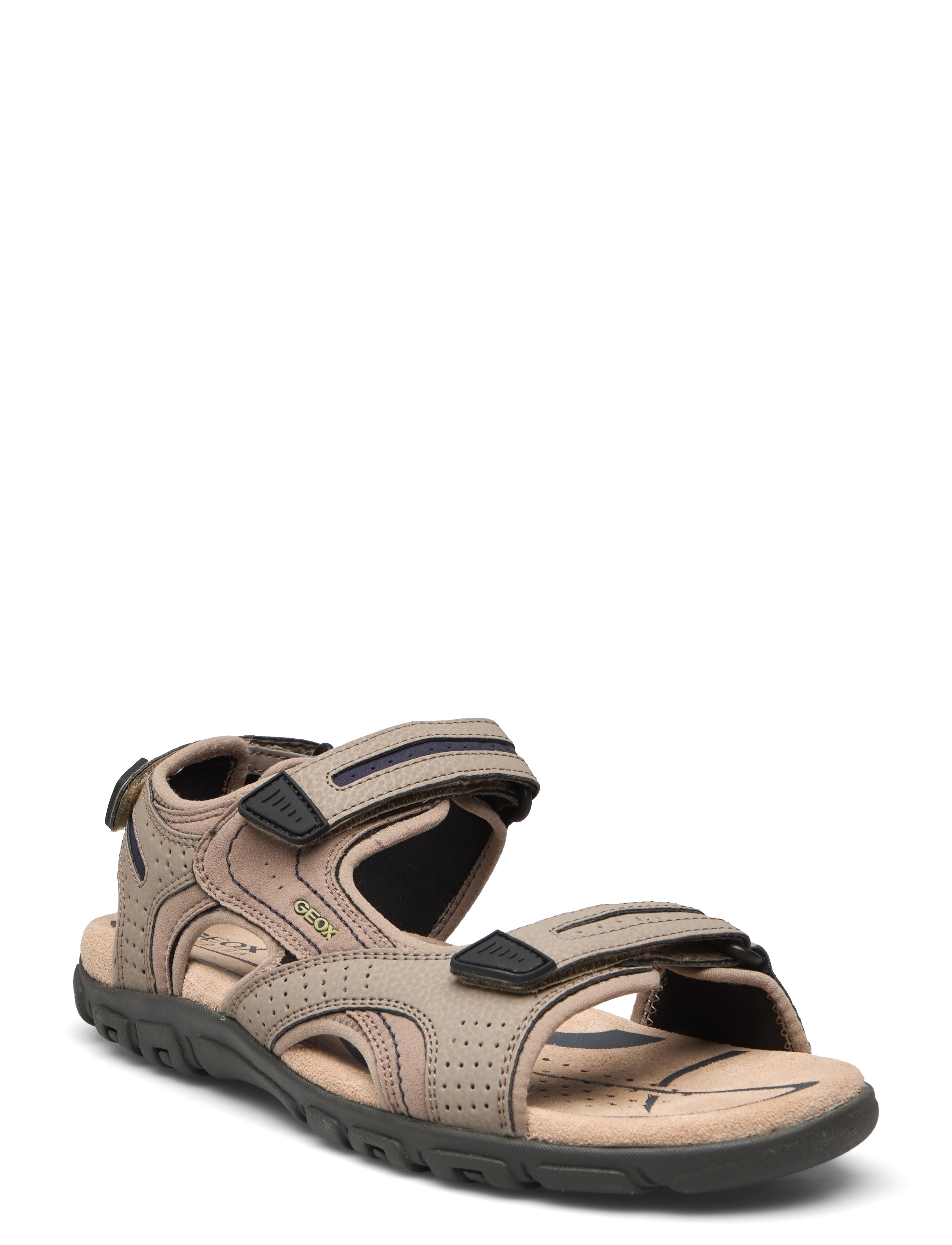 GEOX UOMO SANDAL STRADA D - Schuhe - SAND/NAVY / beige