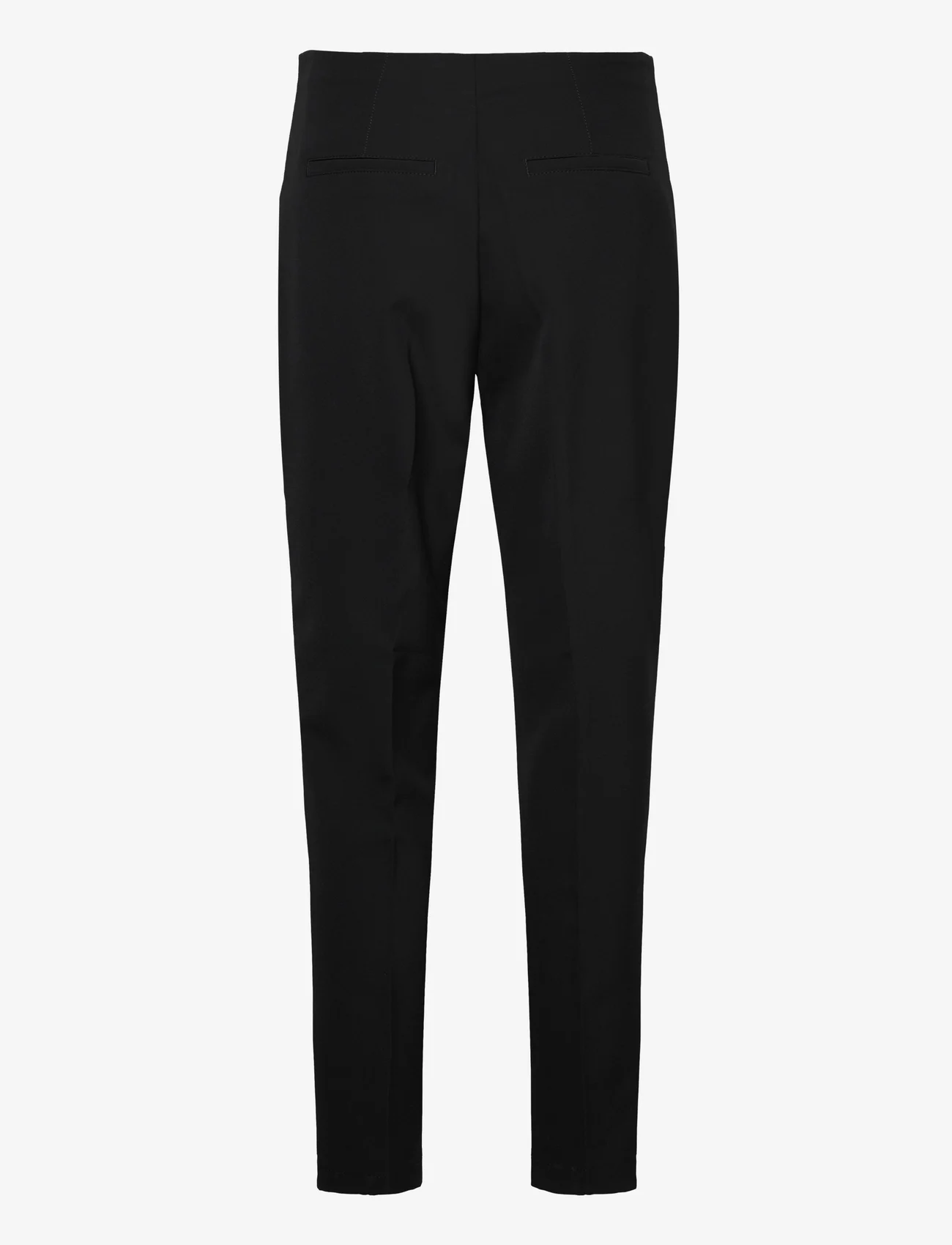 Gerry Weber Edition - PANT LEISURE CROPPED - straight leg trousers - black - 1